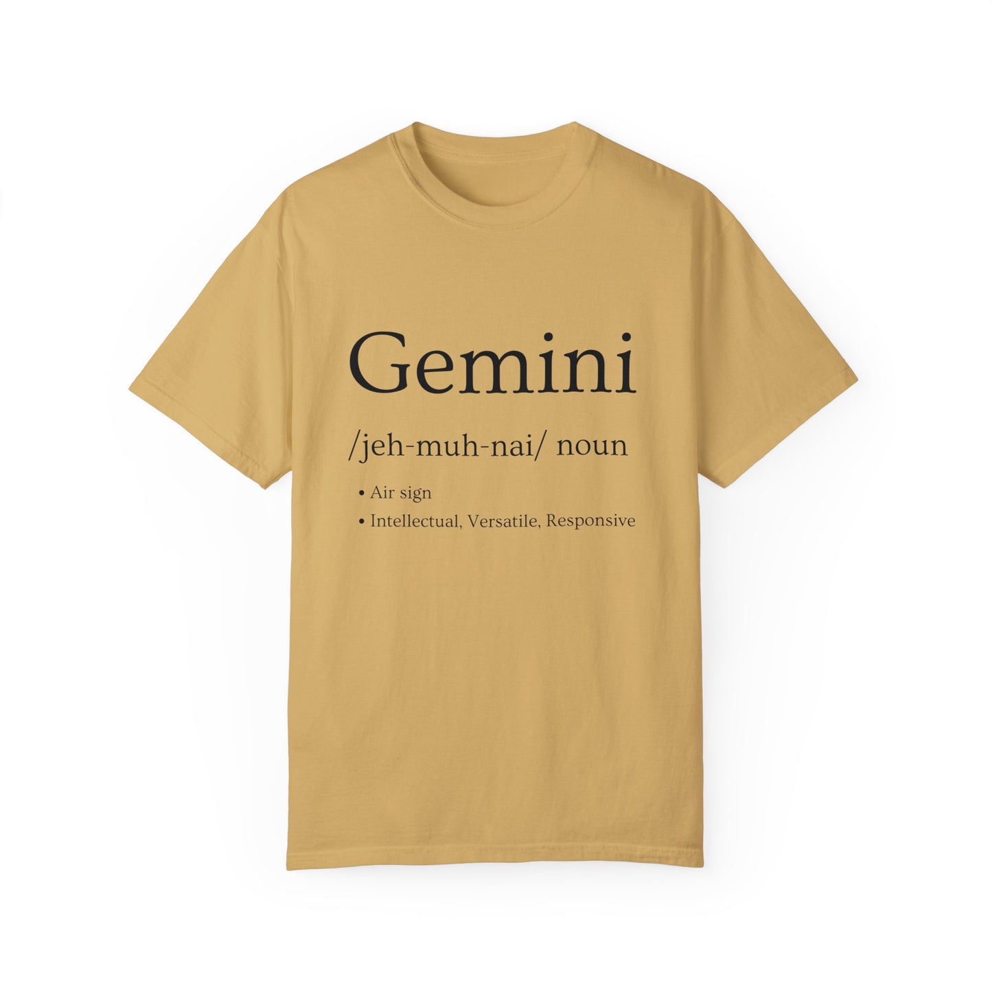 Gemini Definition Design - Unisex Garment-Dyed T-shirt