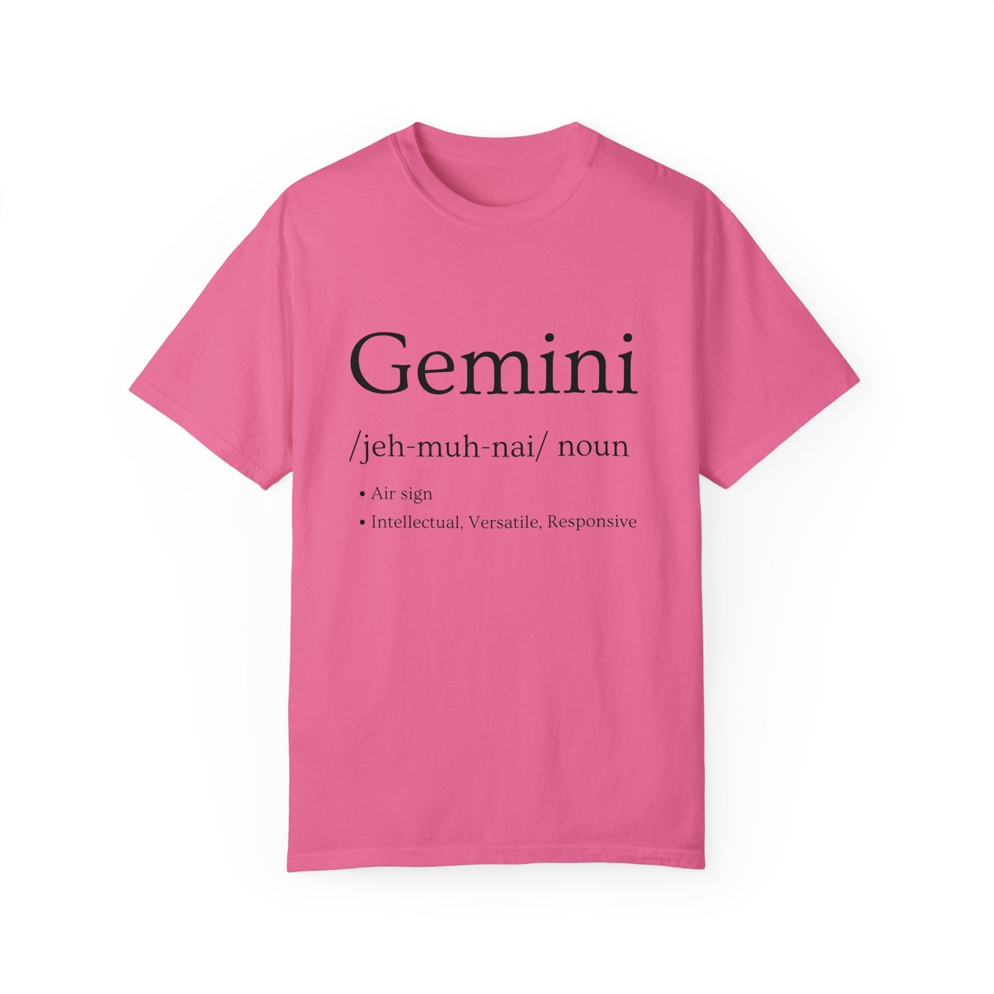 Gemini Definition Design - Unisex Garment-Dyed T-shirt