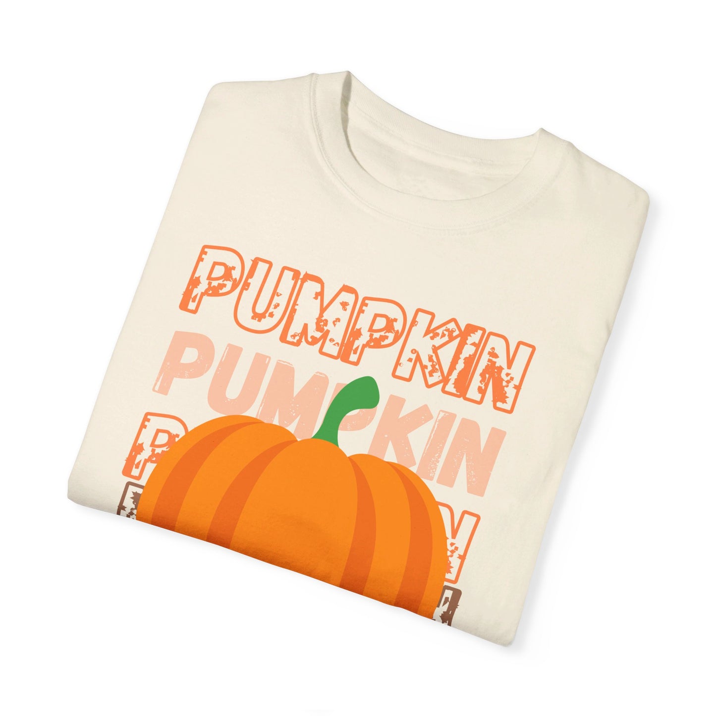 PUMPKIN Fall/Halloween Design - Unisex Garment-Dyed T-shirt