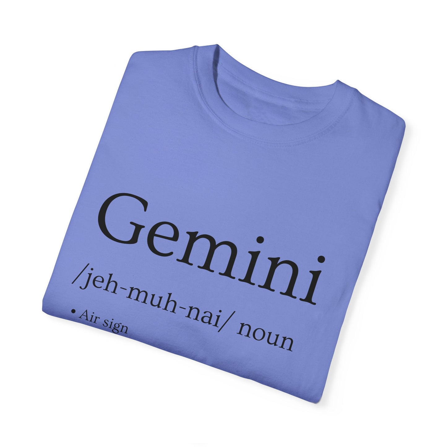 Gemini Definition Design - Unisex Garment-Dyed T-shirt
