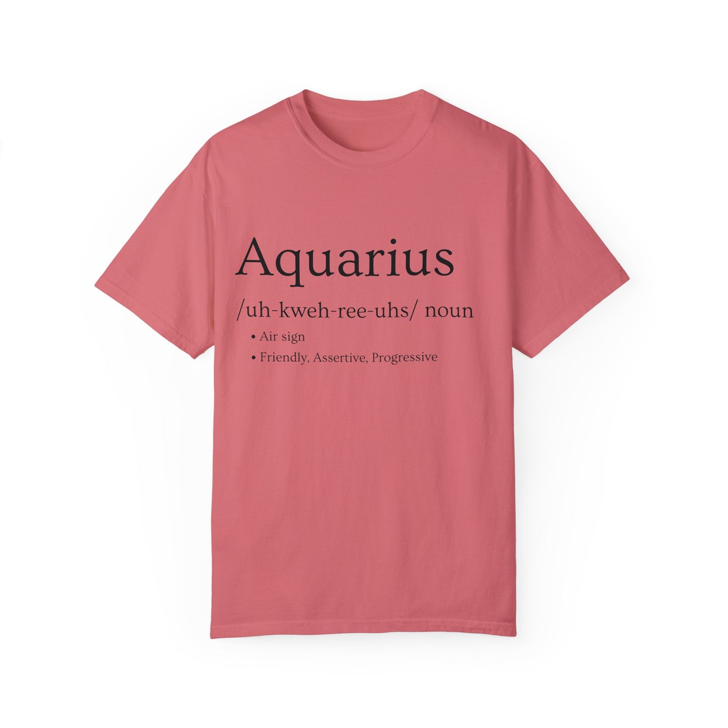 Aquarius Definition Design - Unisex Garment-Dyed T-shirt