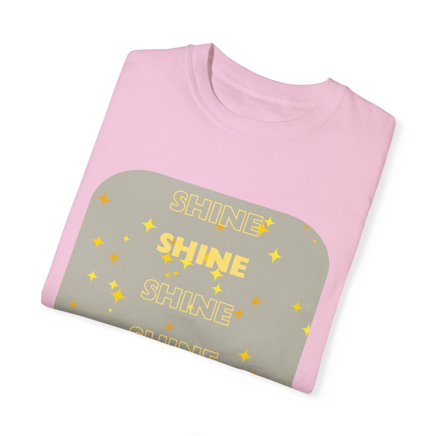 SHINE Word design - Unisex Garment-Dyed T-shirt