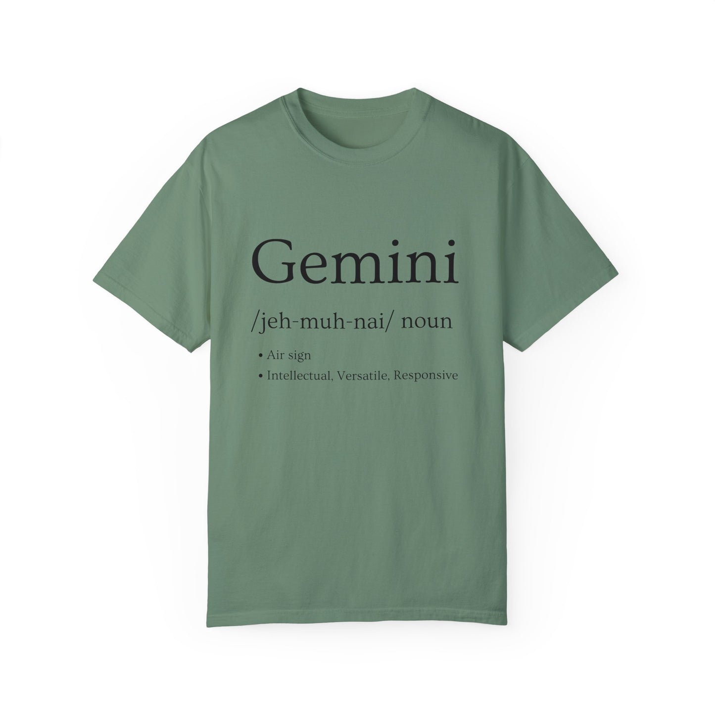 Gemini Definition Design - Unisex Garment-Dyed T-shirt