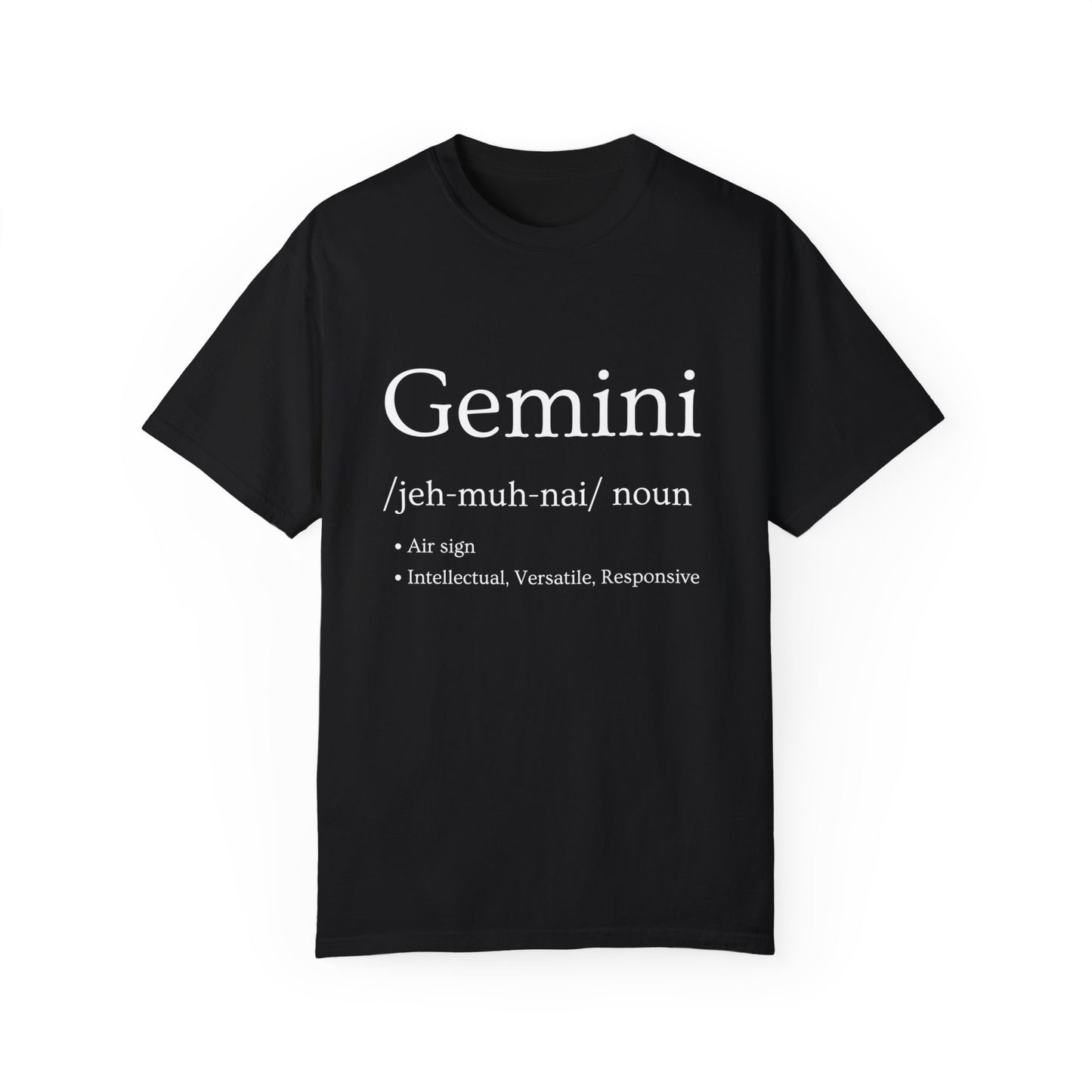 Gemini Definition Design - Unisex Garment-Dyed T-shirt