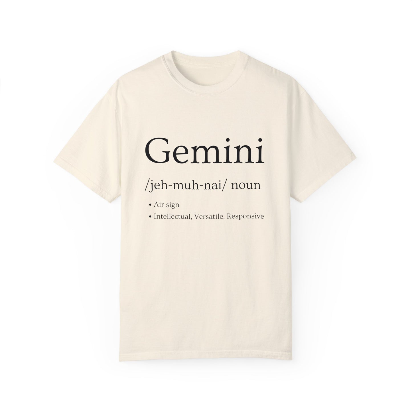 Gemini Definition Design - Unisex Garment-Dyed T-shirt