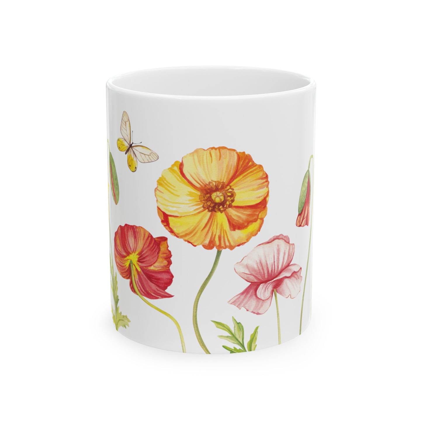 Spring Wild Flowers Ceramic Mug, 11oz