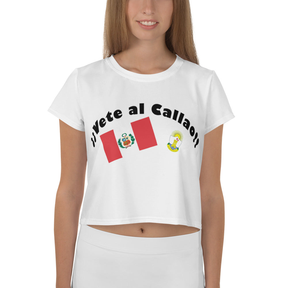 T-Shirt - Pa' Las Damas, Vamos a Callao, Peru/Woman's Let's go to Callao, Peru