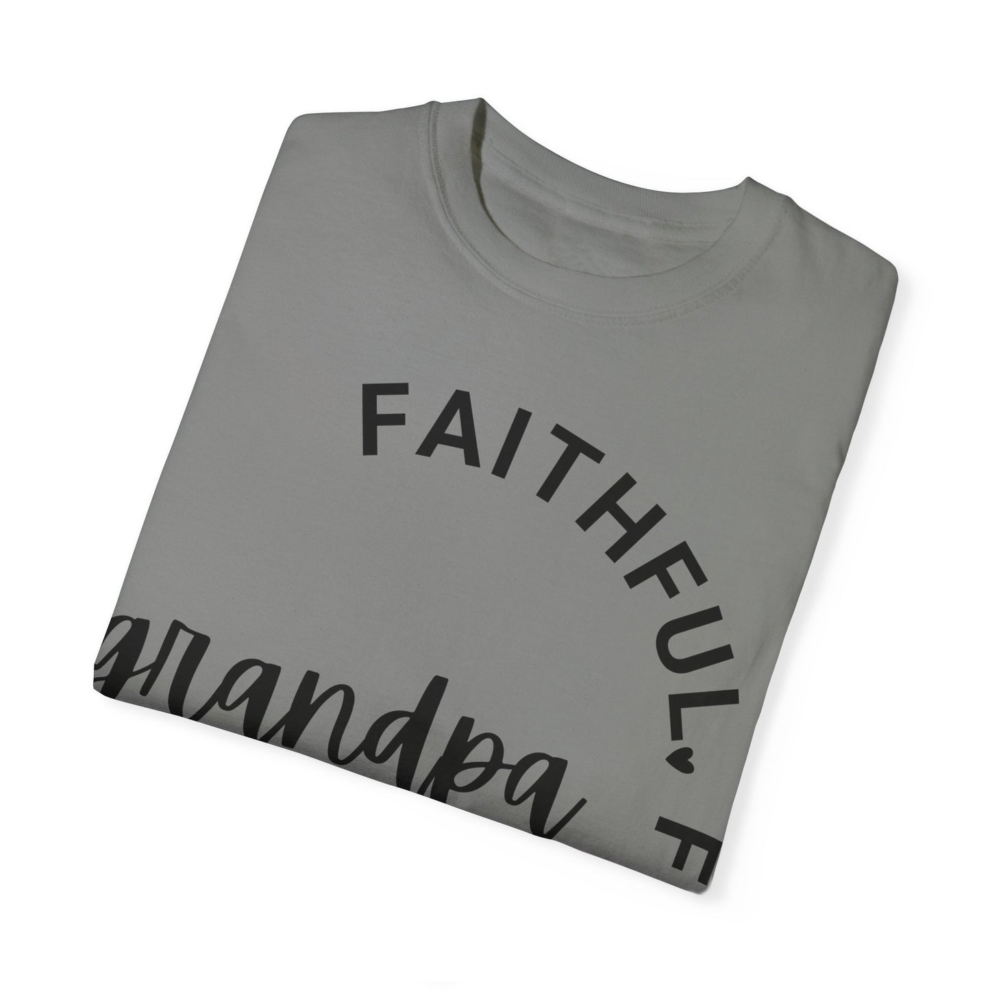 Grandpa Adjective Design - Unisex Garment-Dyed T-shirt