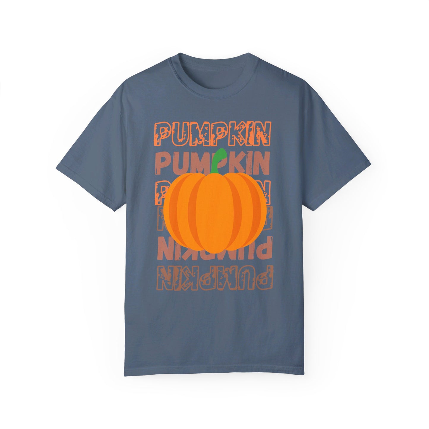 PUMPKIN Fall/Halloween Design - Unisex Garment-Dyed T-shirt