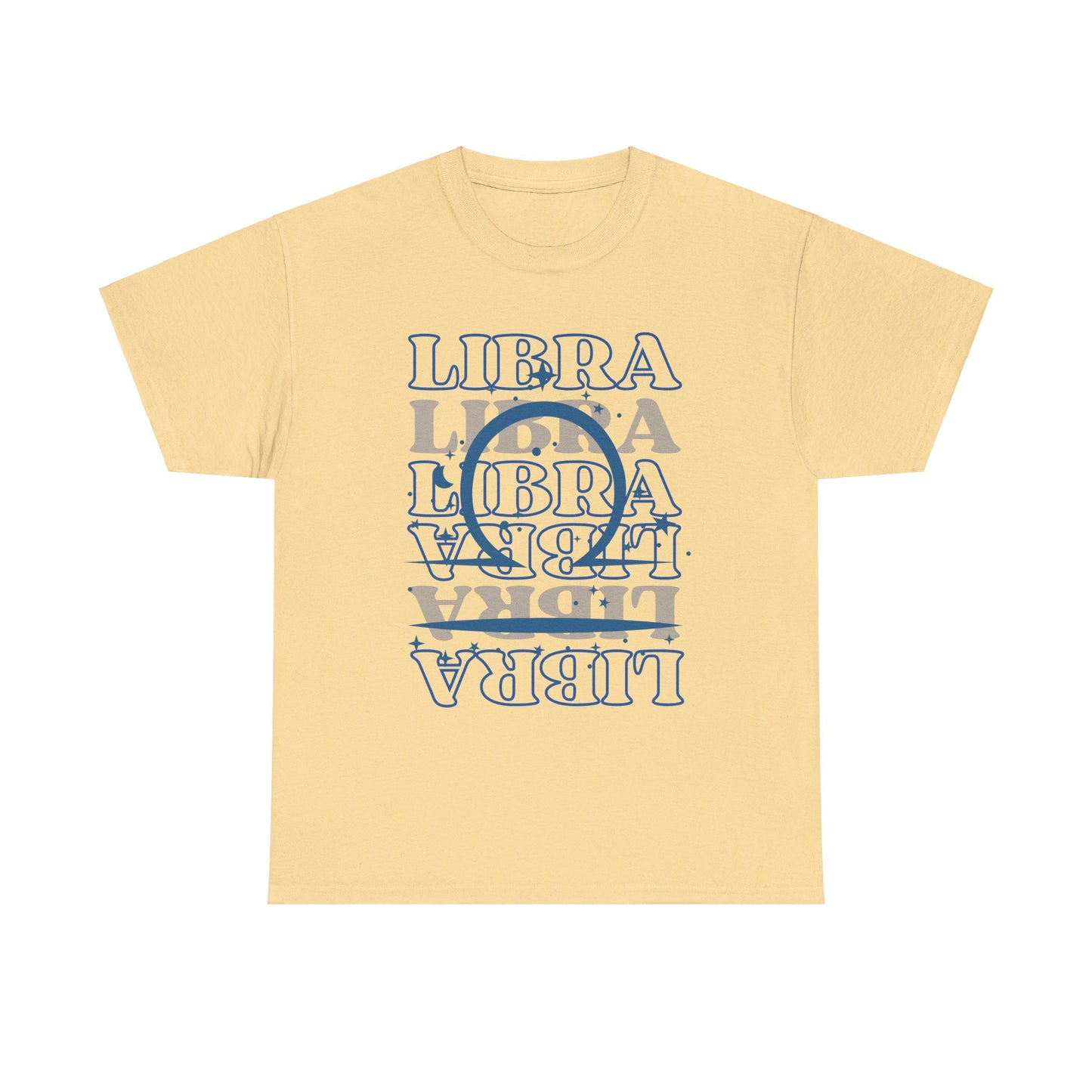 LIBRA Zodiac - Unisex Heavy Cotton Tee