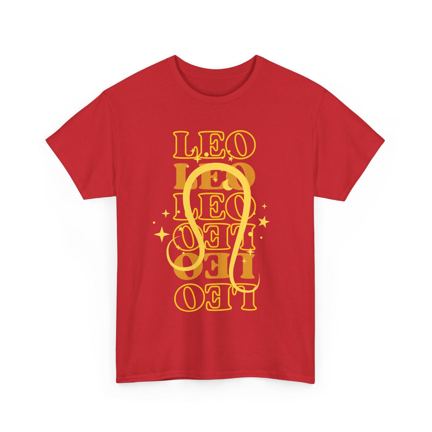 LEO Zodiac - Unisex Heavy Cotton Tee