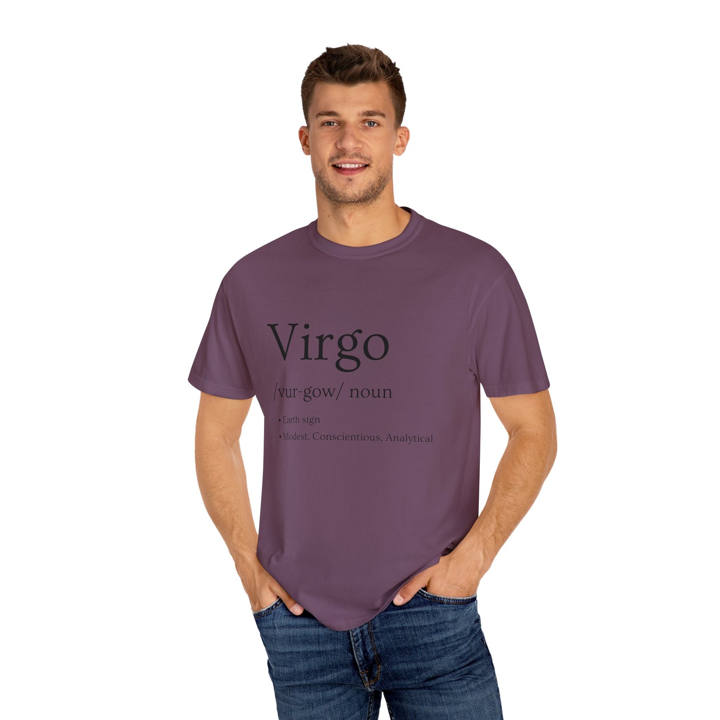 Virgo Definition Design - Unisex Garment-Dyed T-shirt