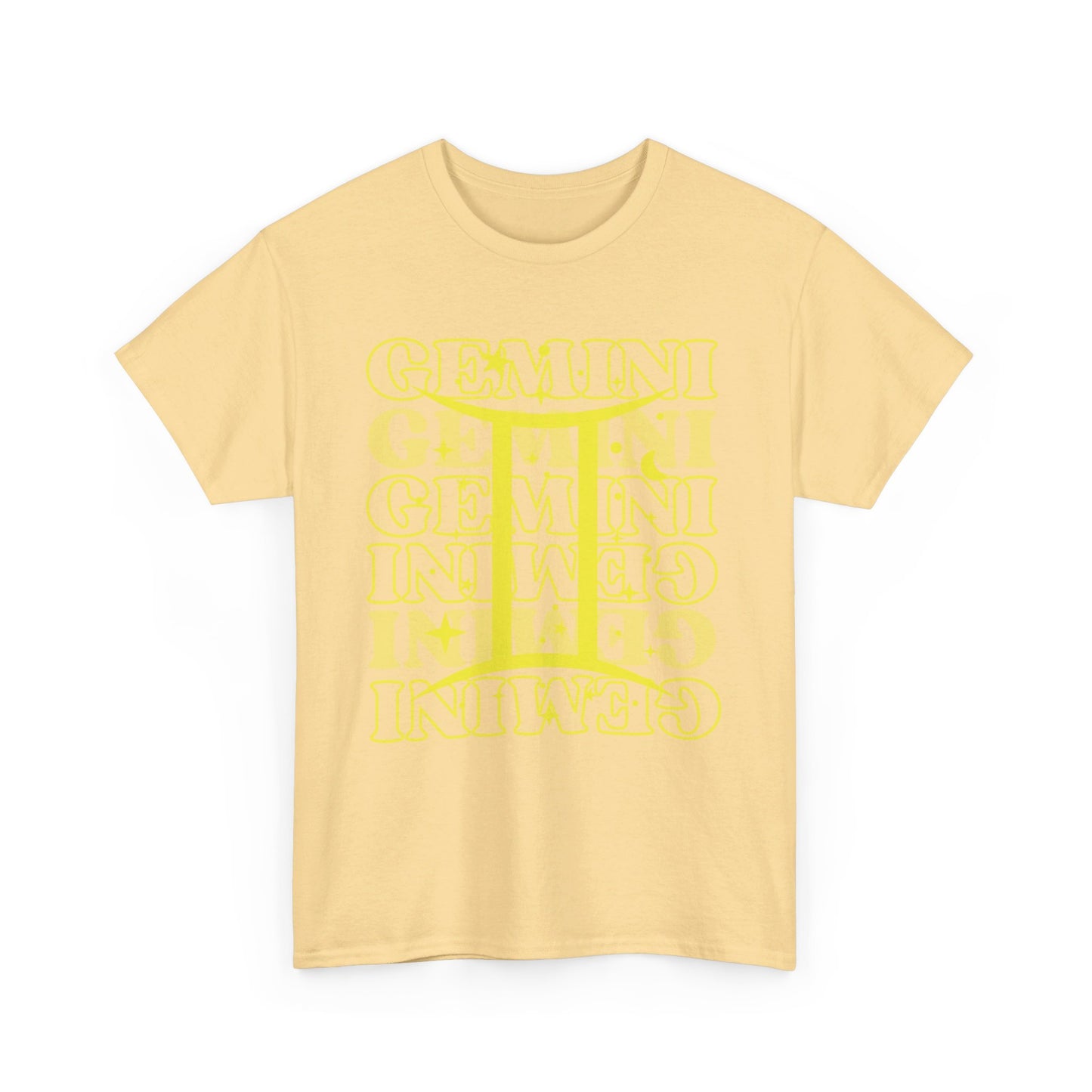 GEMINI Zodiac - Unisex Heavy Cotton Tee