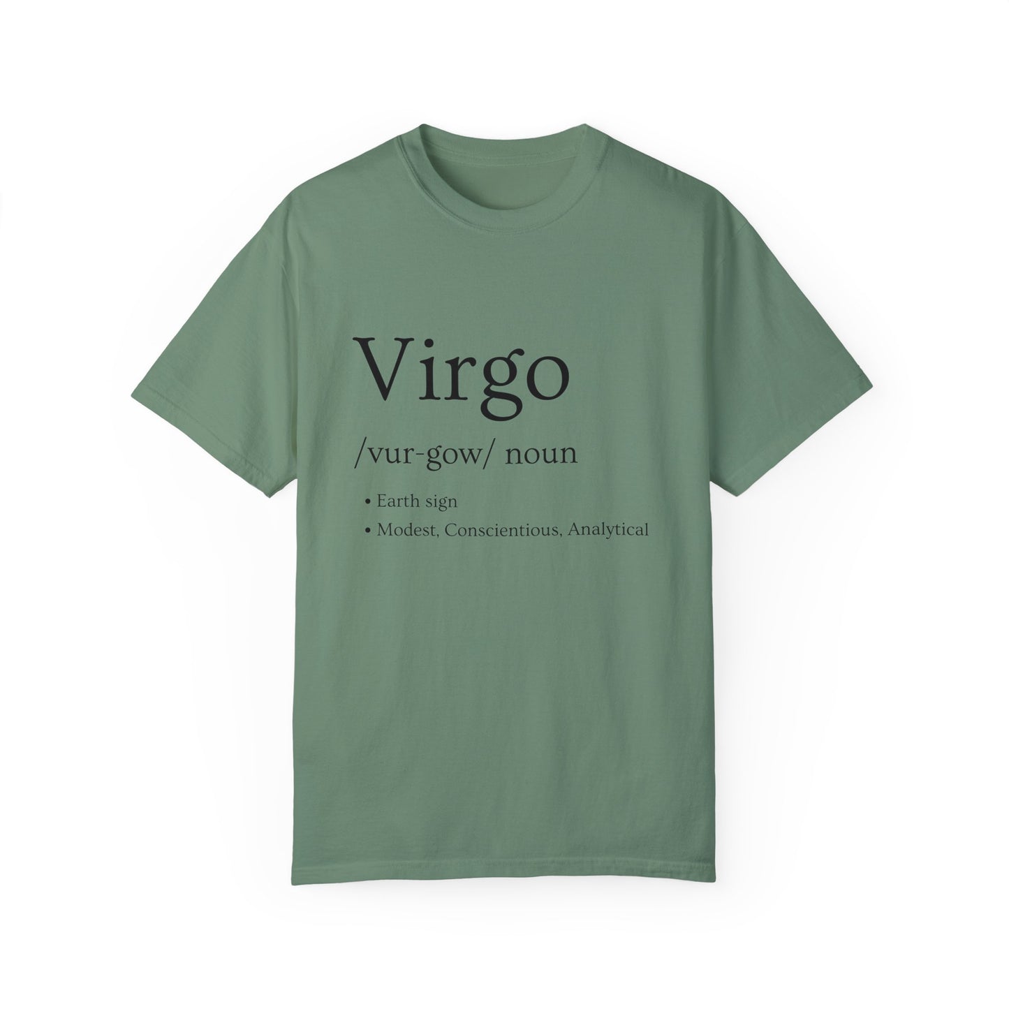 Virgo Definition Design - Unisex Garment-Dyed T-shirt