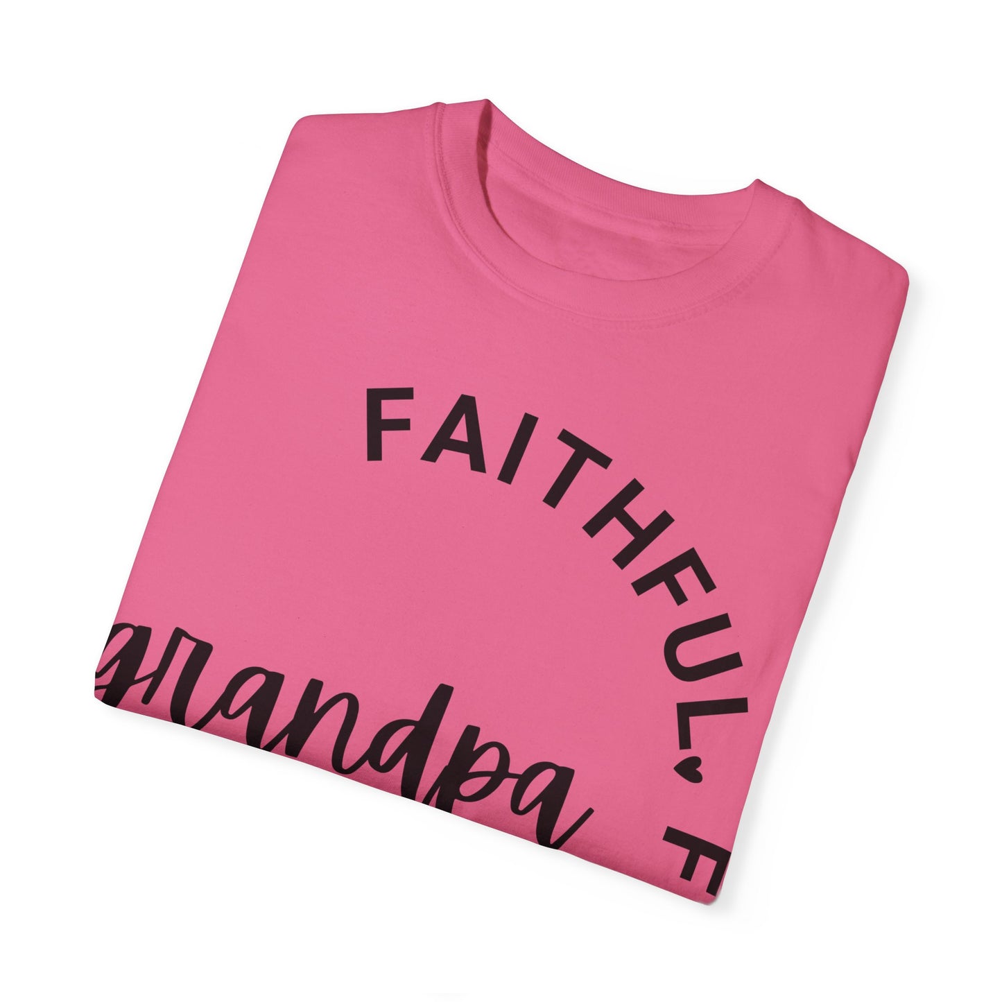 Grandpa Adjective Design - Unisex Garment-Dyed T-shirt