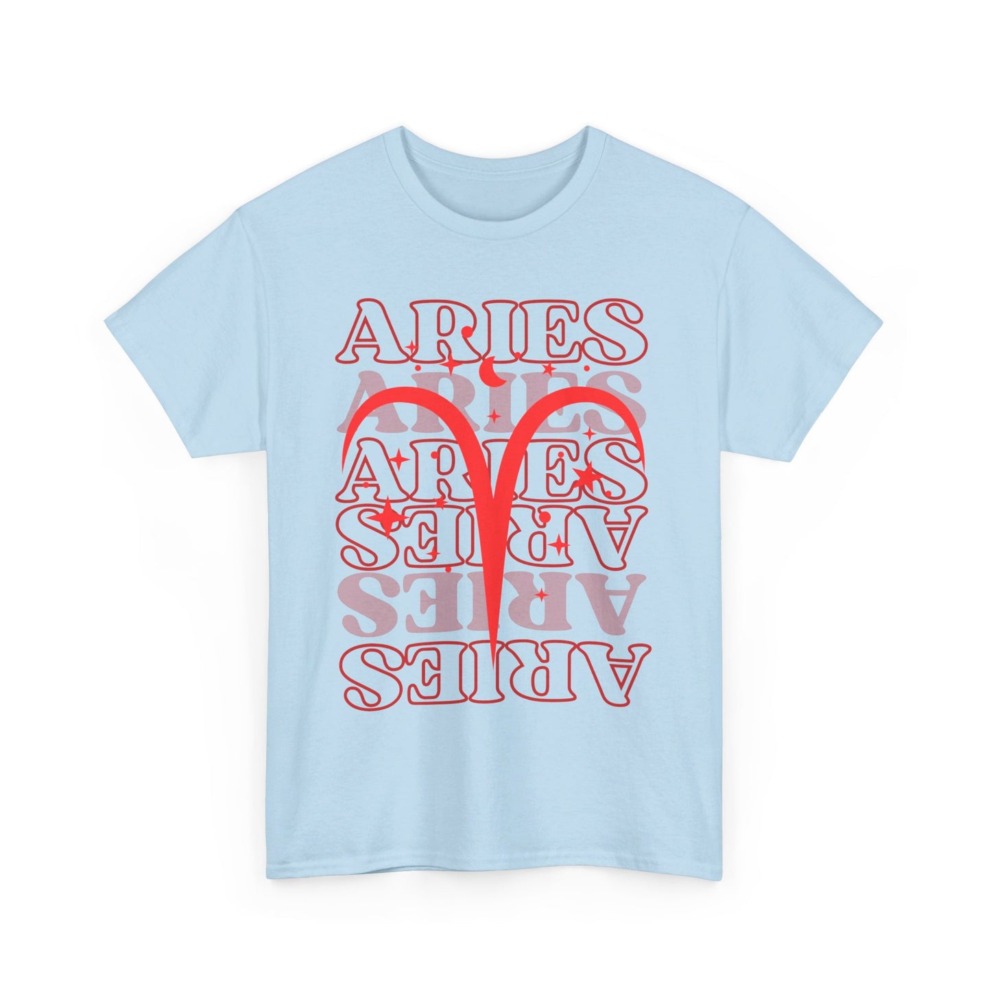 ARIES Zodiac - Unisex Heavy Cotton Tee