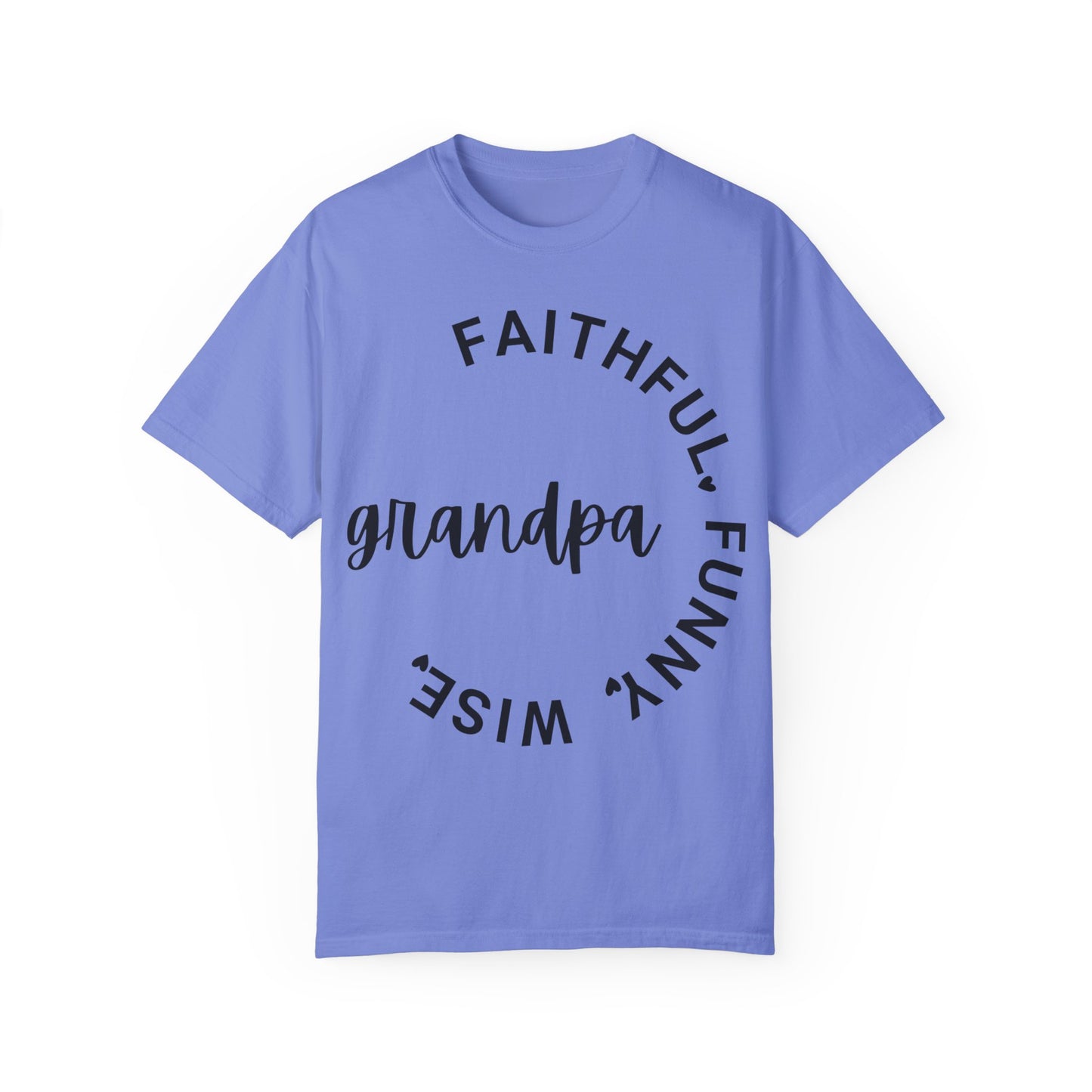 Grandpa Adjective Design - Unisex Garment-Dyed T-shirt