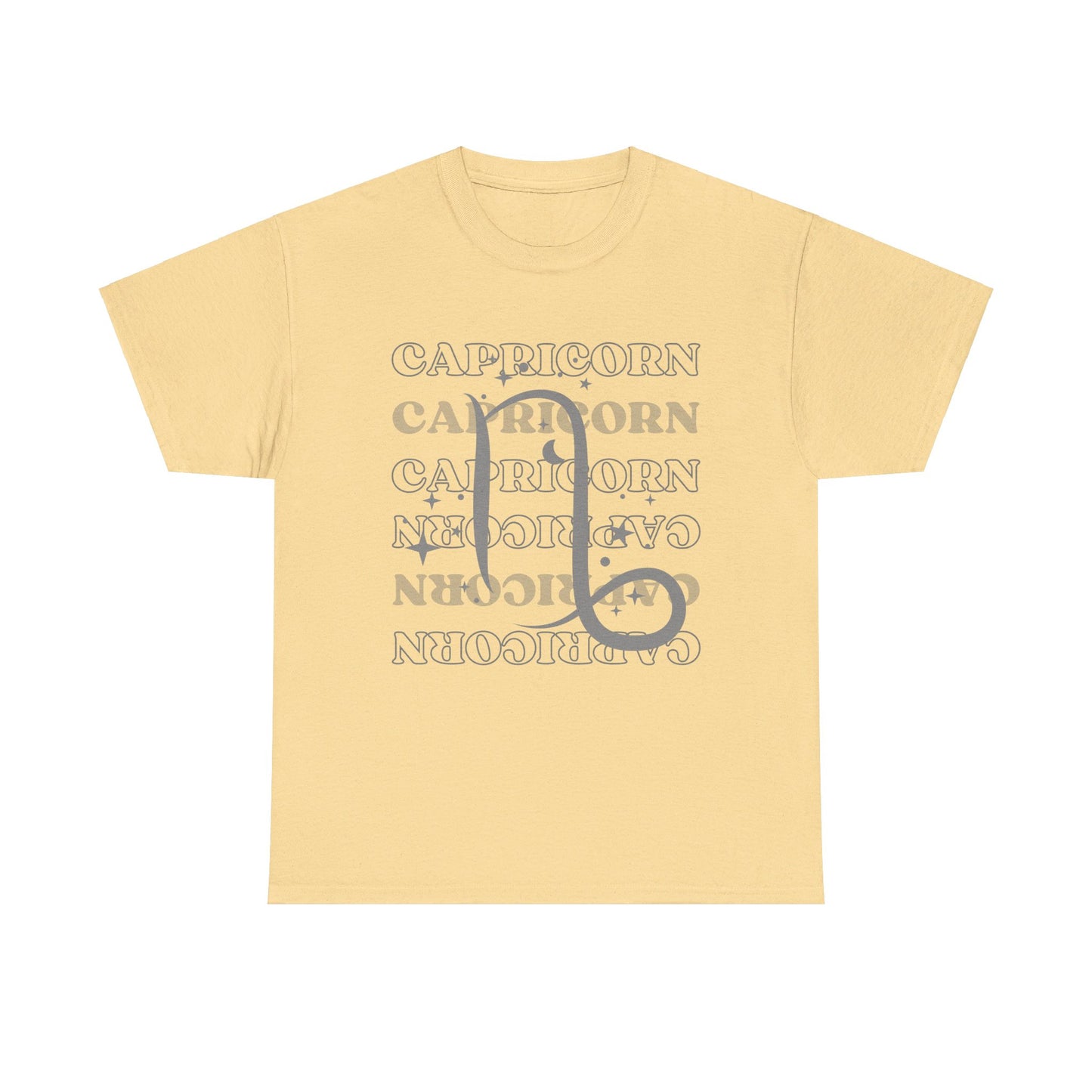 CAPRICORN Zodiac - Unisex Heavy Cotton Tee