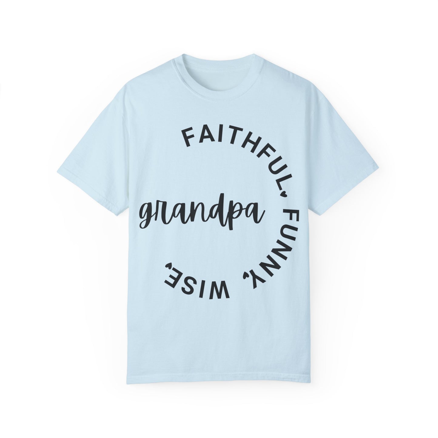 Grandpa Adjective Design - Unisex Garment-Dyed T-shirt