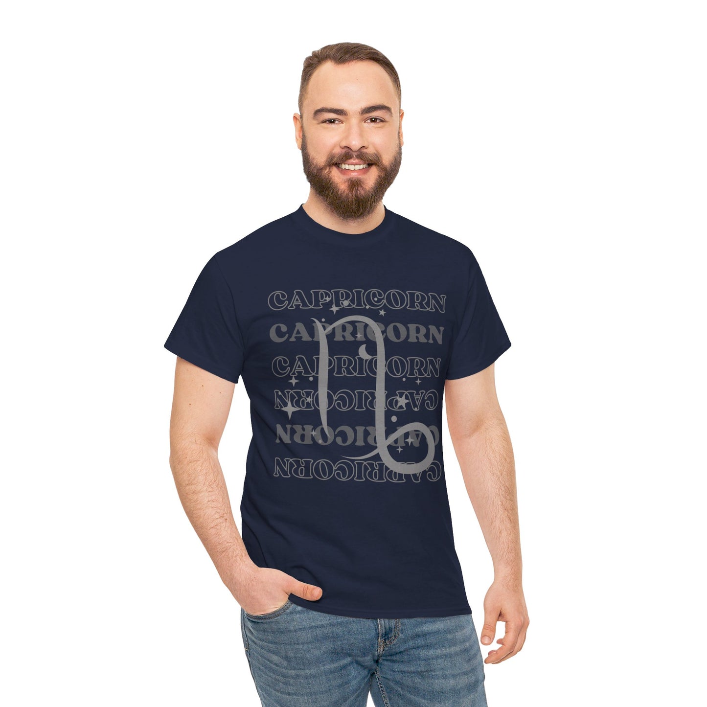 CAPRICORN Zodiac - Unisex Heavy Cotton Tee