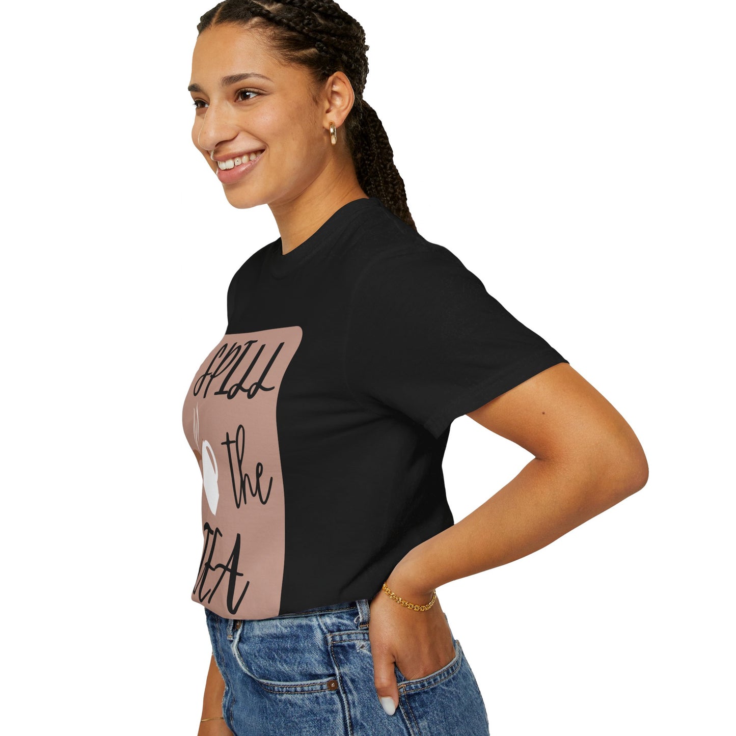 Spill the Tea- Unisex Garment-Dyed T-shirt