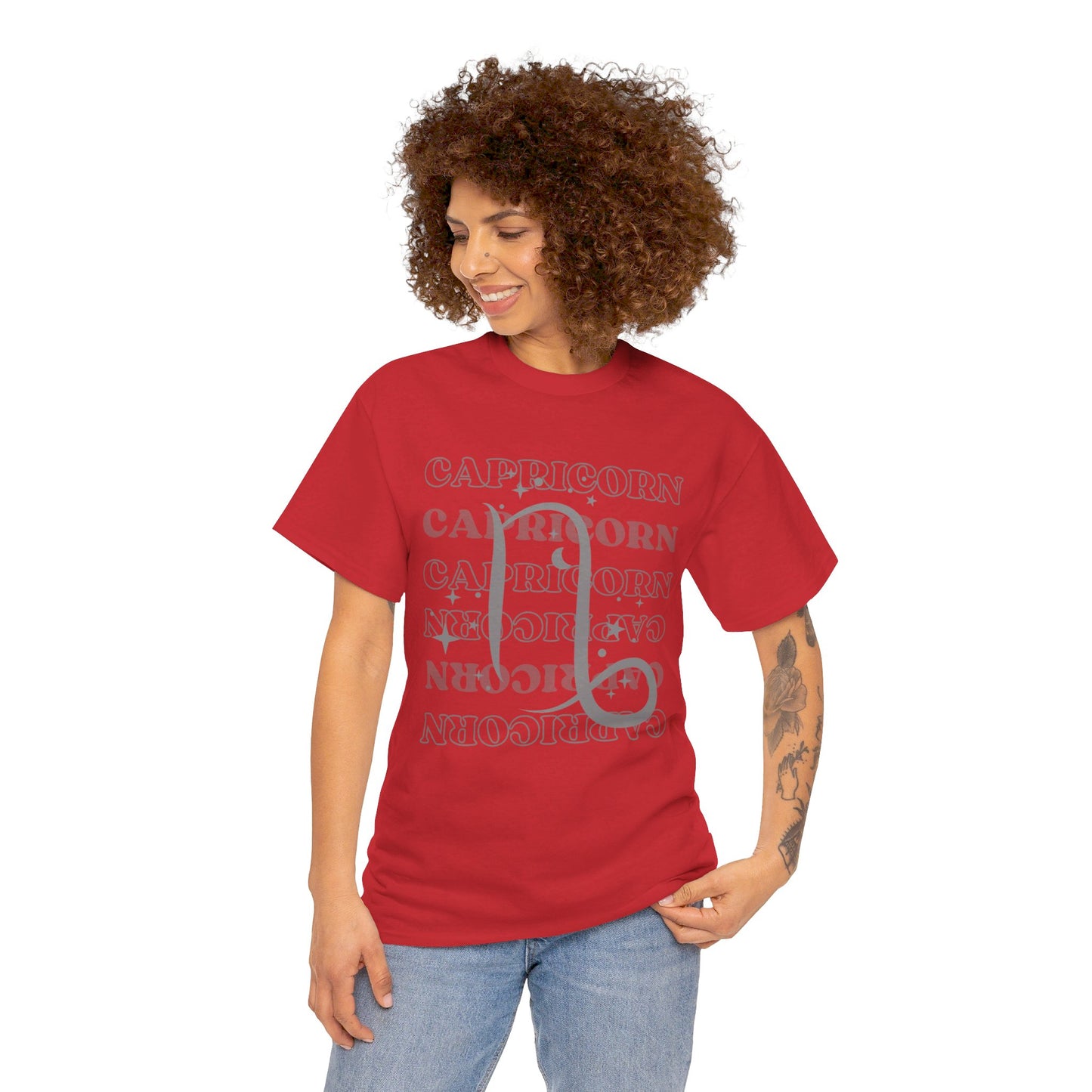 CAPRICORN Zodiac - Unisex Heavy Cotton Tee