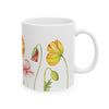 Spring Wild Flowers Ceramic Mug, 11oz