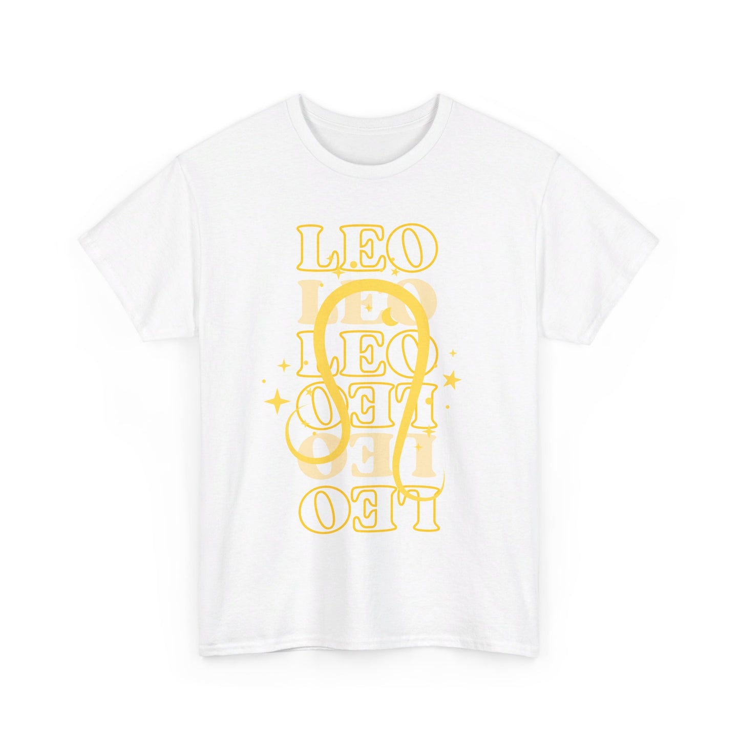 LEO Zodiac - Unisex Heavy Cotton Tee