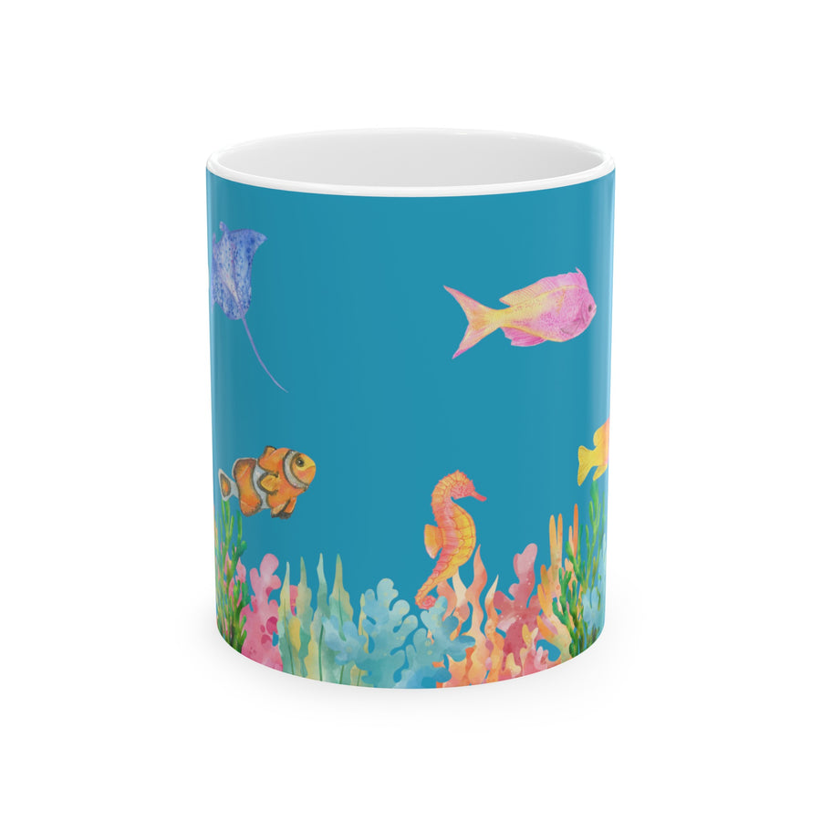 Your Own Fish Tank Ceramic Mug, 11oz