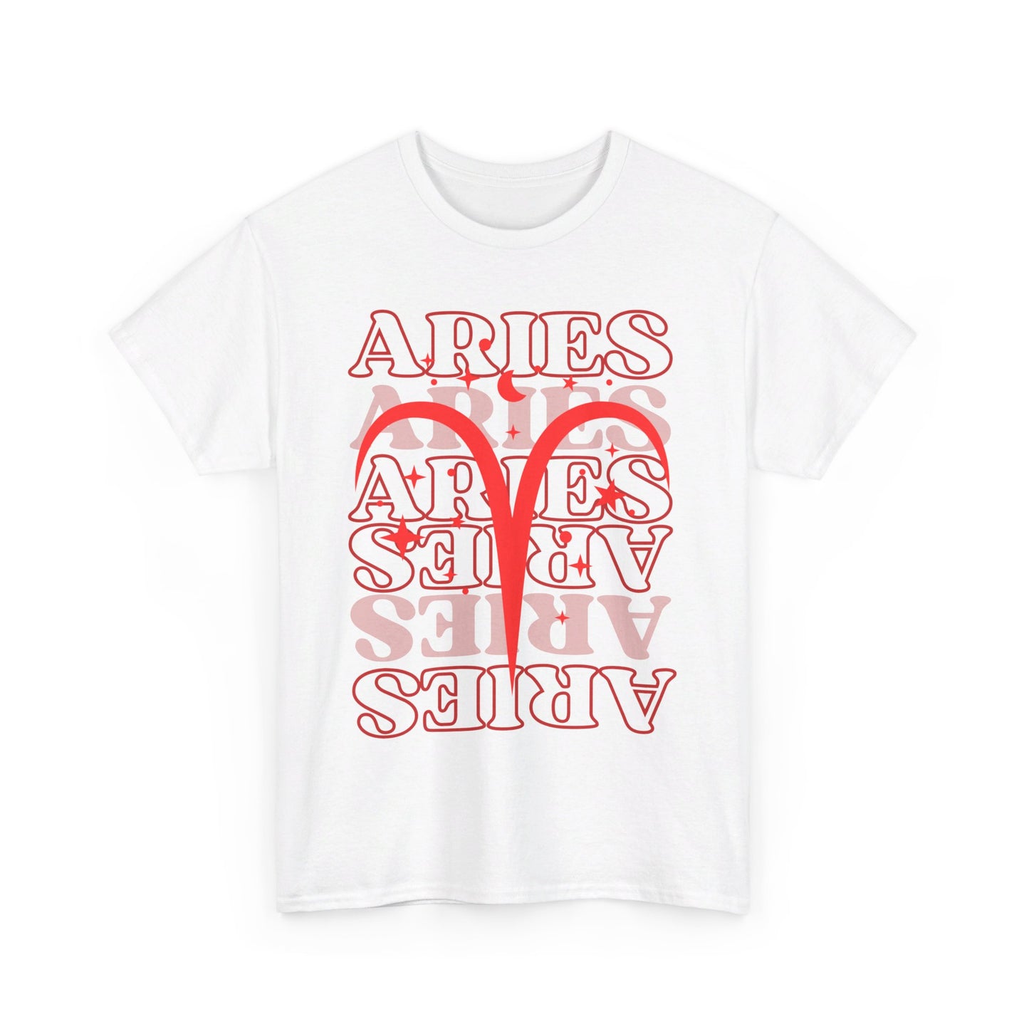 ARIES Zodiac - Unisex Heavy Cotton Tee