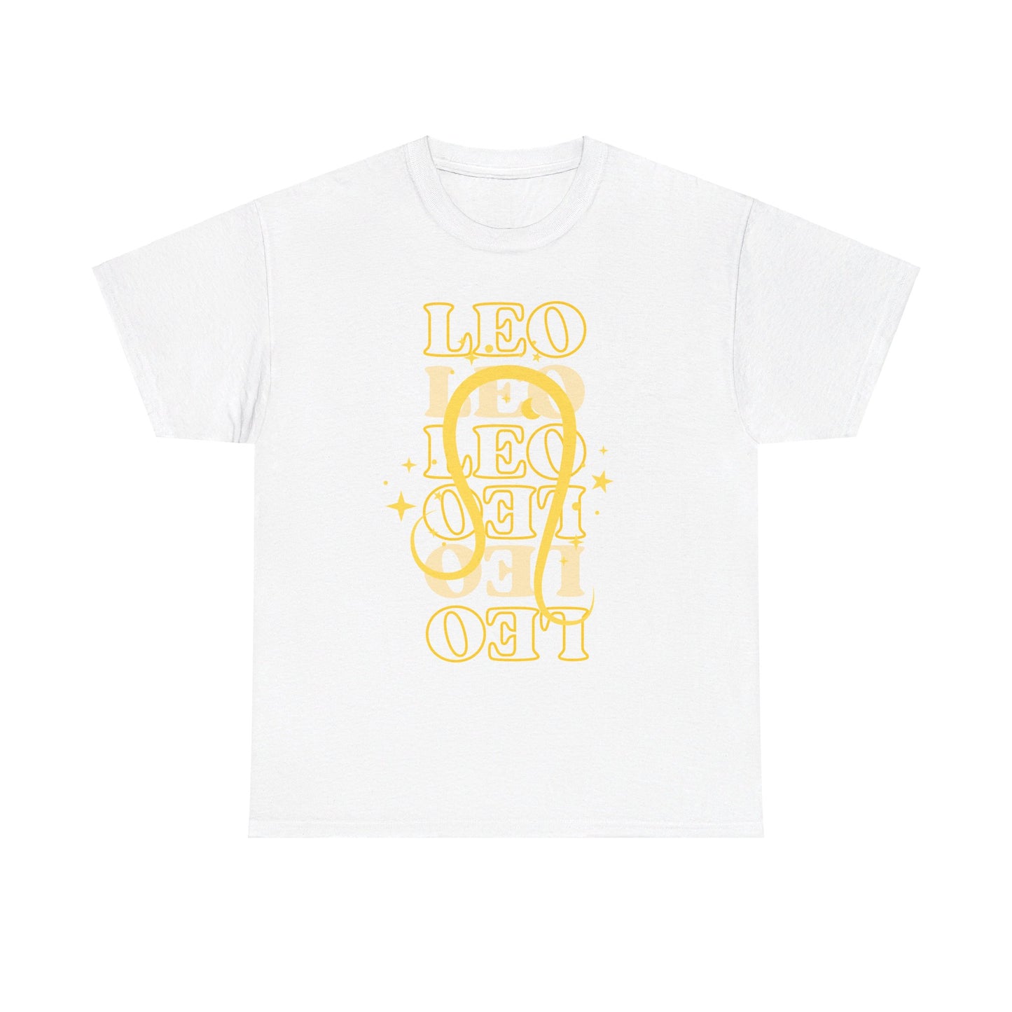 LEO Zodiac - Unisex Heavy Cotton Tee