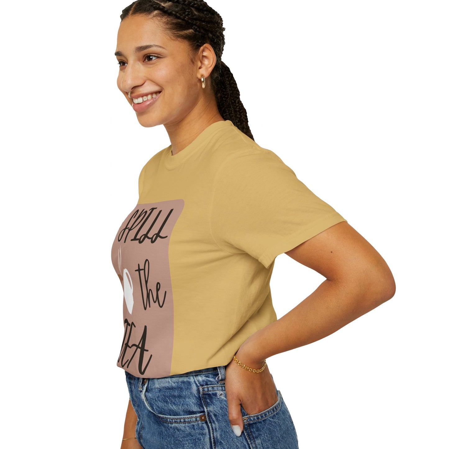 Spill the Tea- Unisex Garment-Dyed T-shirt