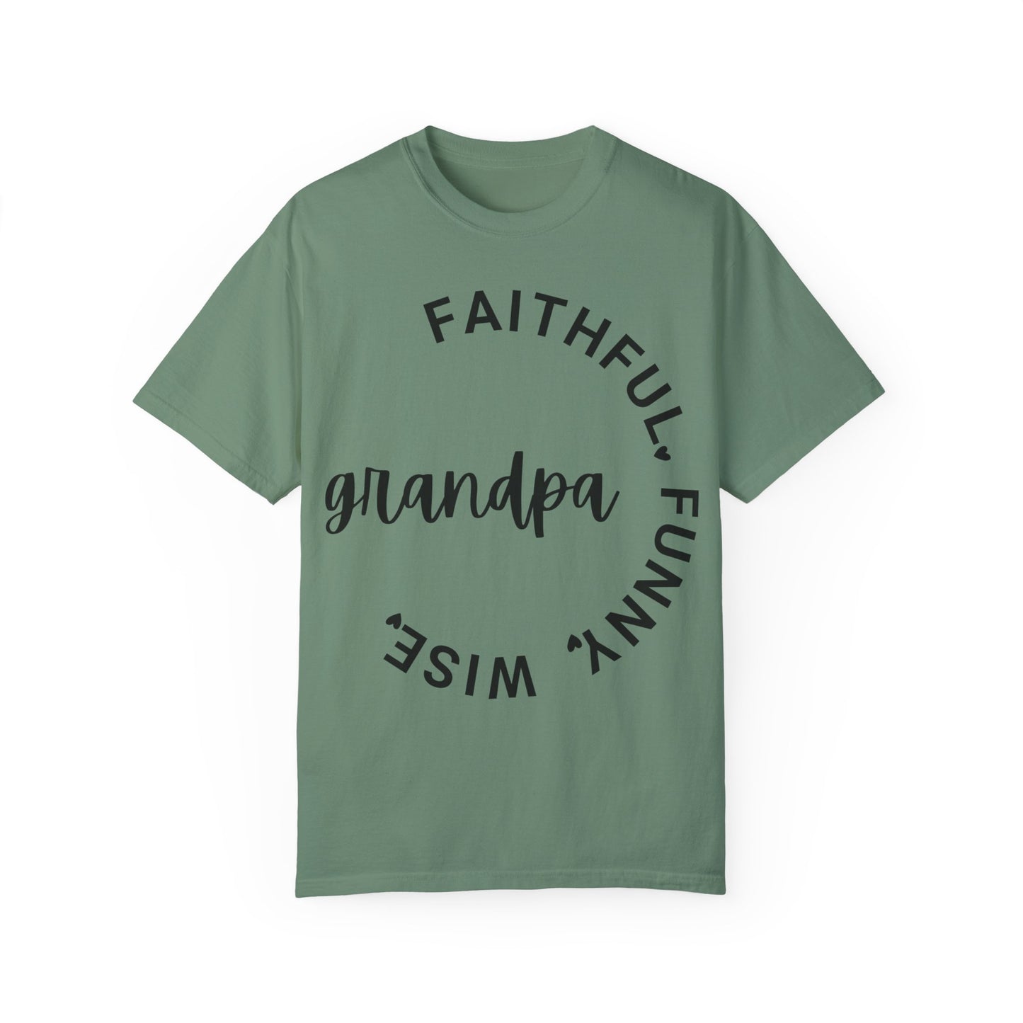 Grandpa Adjective Design - Unisex Garment-Dyed T-shirt