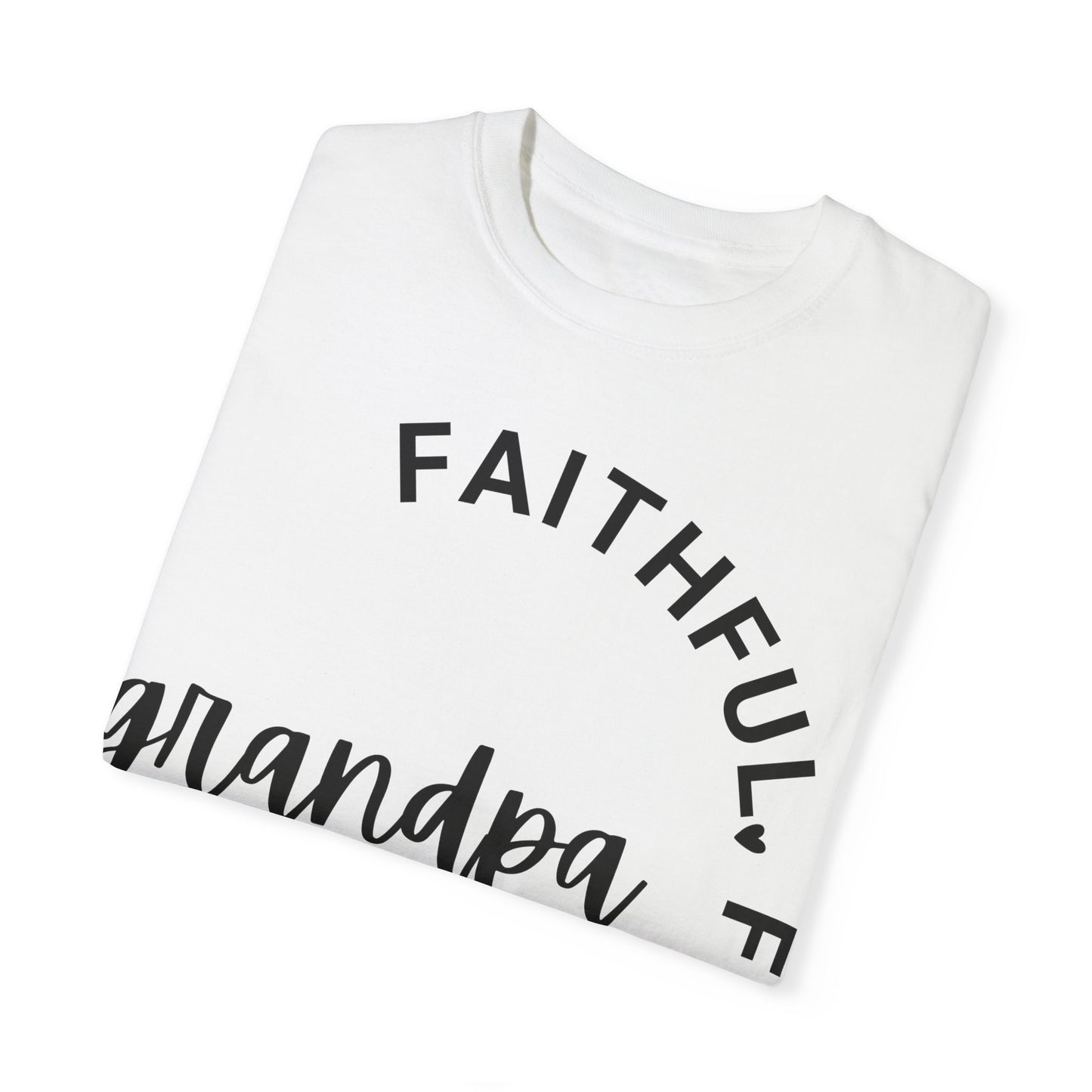 Grandpa Adjective Design - Unisex Garment-Dyed T-shirt