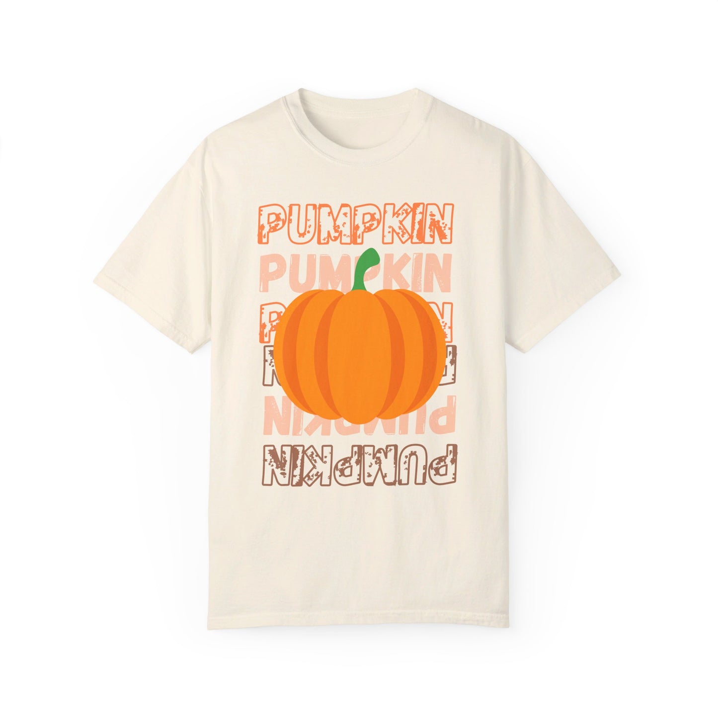 PUMPKIN Fall/Halloween Design - Unisex Garment-Dyed T-shirt