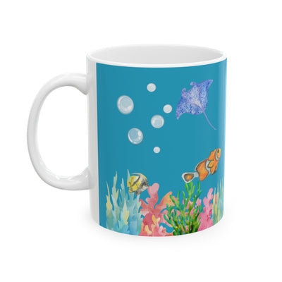Your Own Fish Tank Ceramic Mug, 11oz