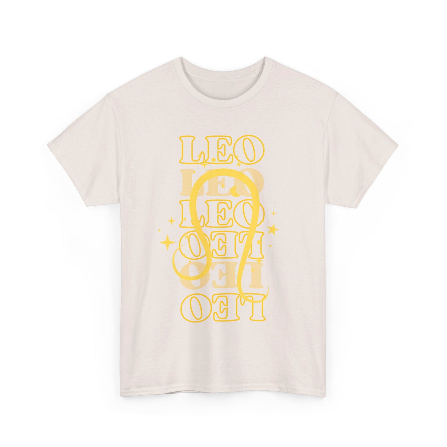 LEO Zodiac - Unisex Heavy Cotton Tee