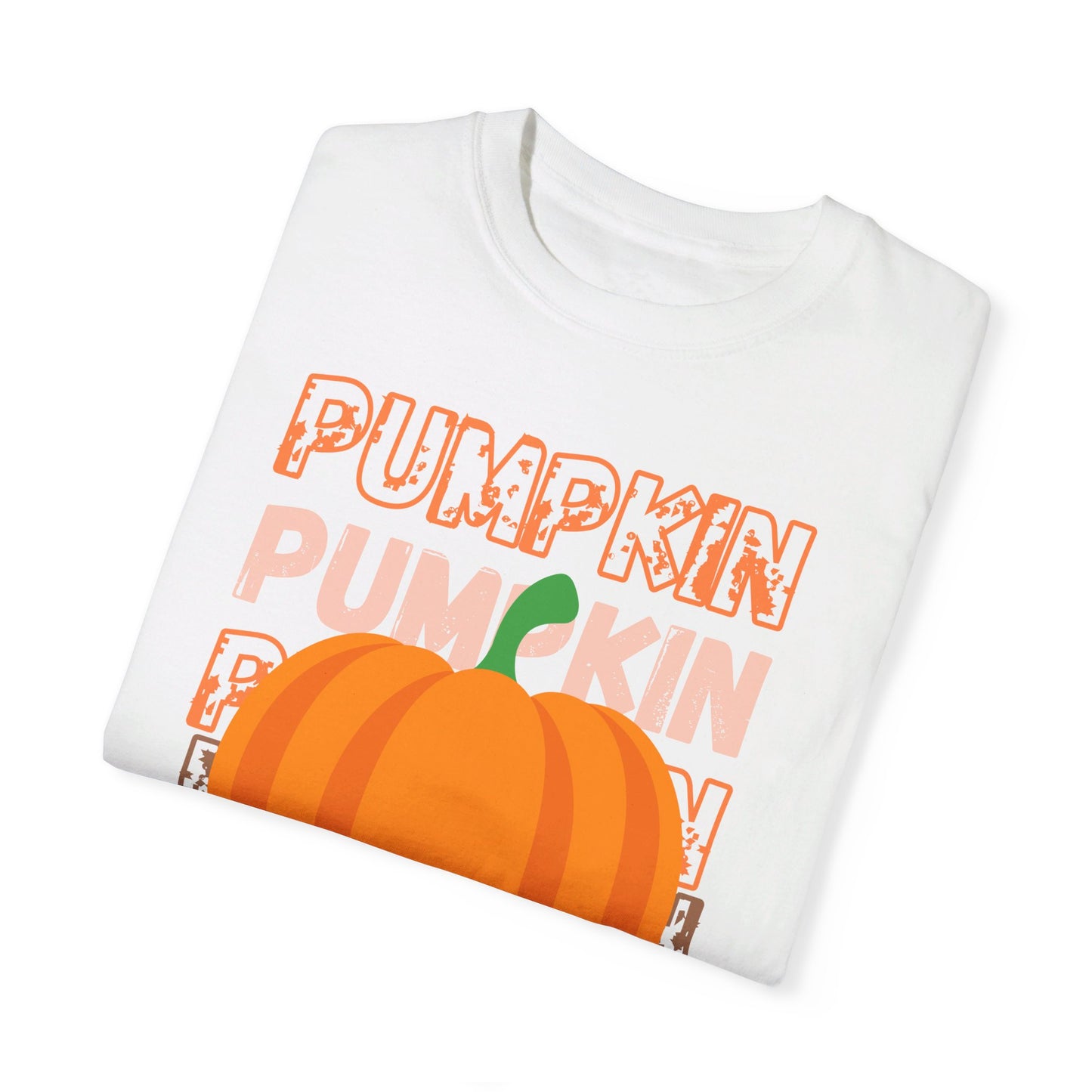 PUMPKIN Fall/Halloween Design - Unisex Garment-Dyed T-shirt