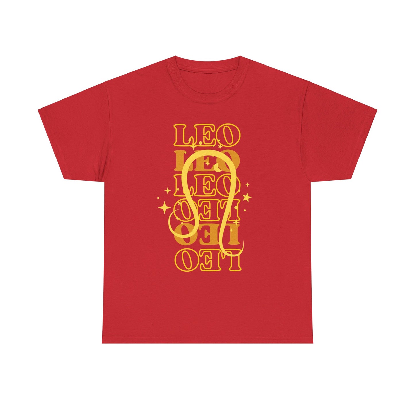 LEO Zodiac - Unisex Heavy Cotton Tee