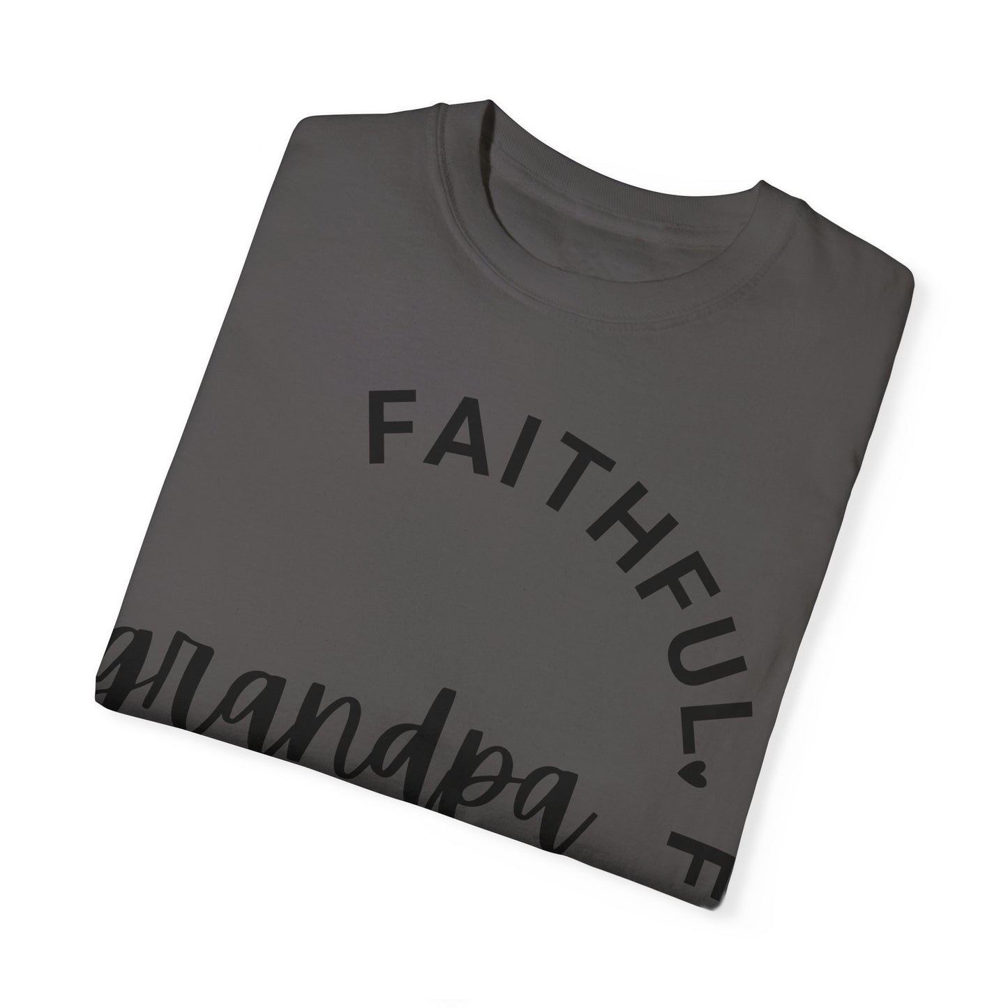 Grandpa Adjective Design - Unisex Garment-Dyed T-shirt