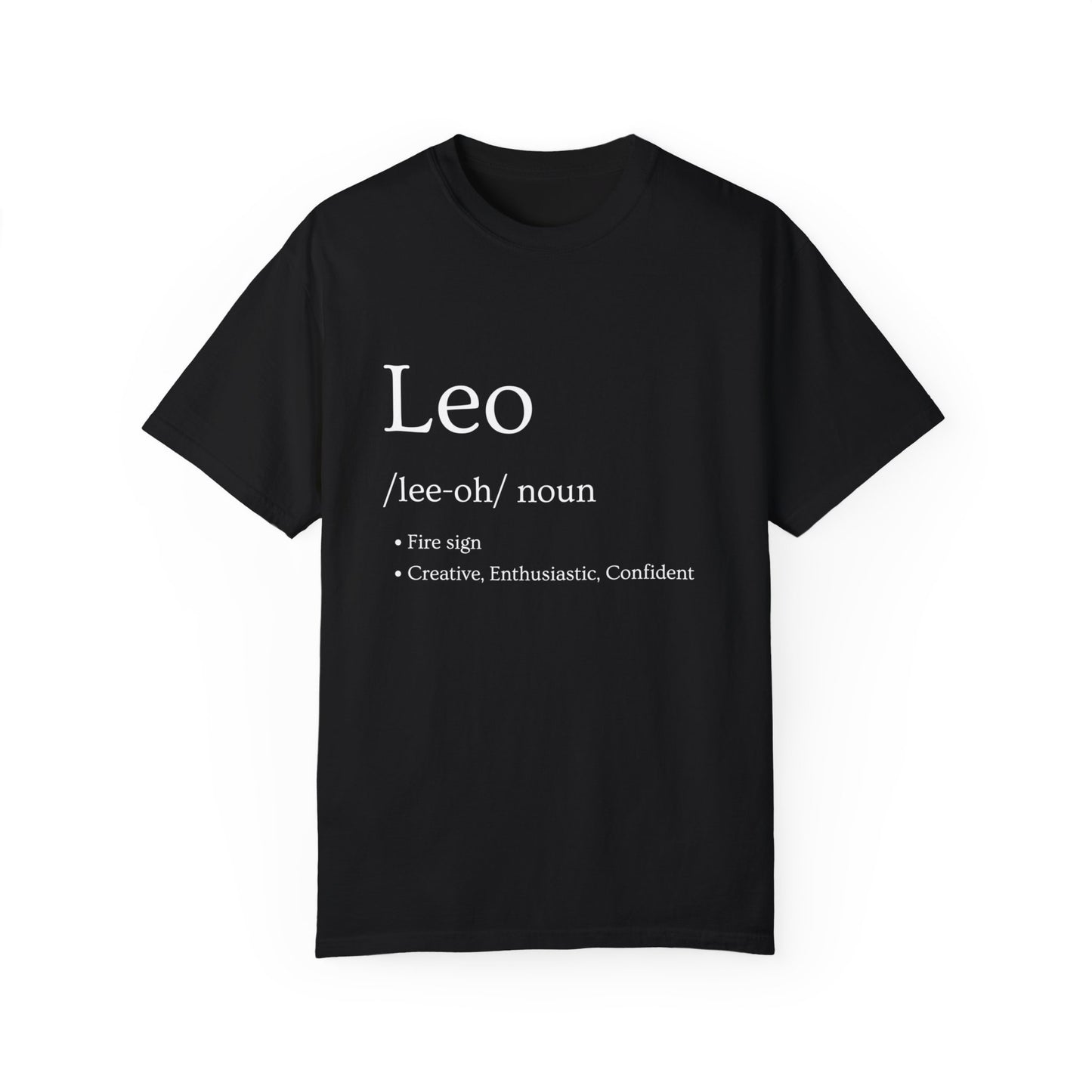 Leo Definition Design - Unisex Garment-Dyed T-shirt