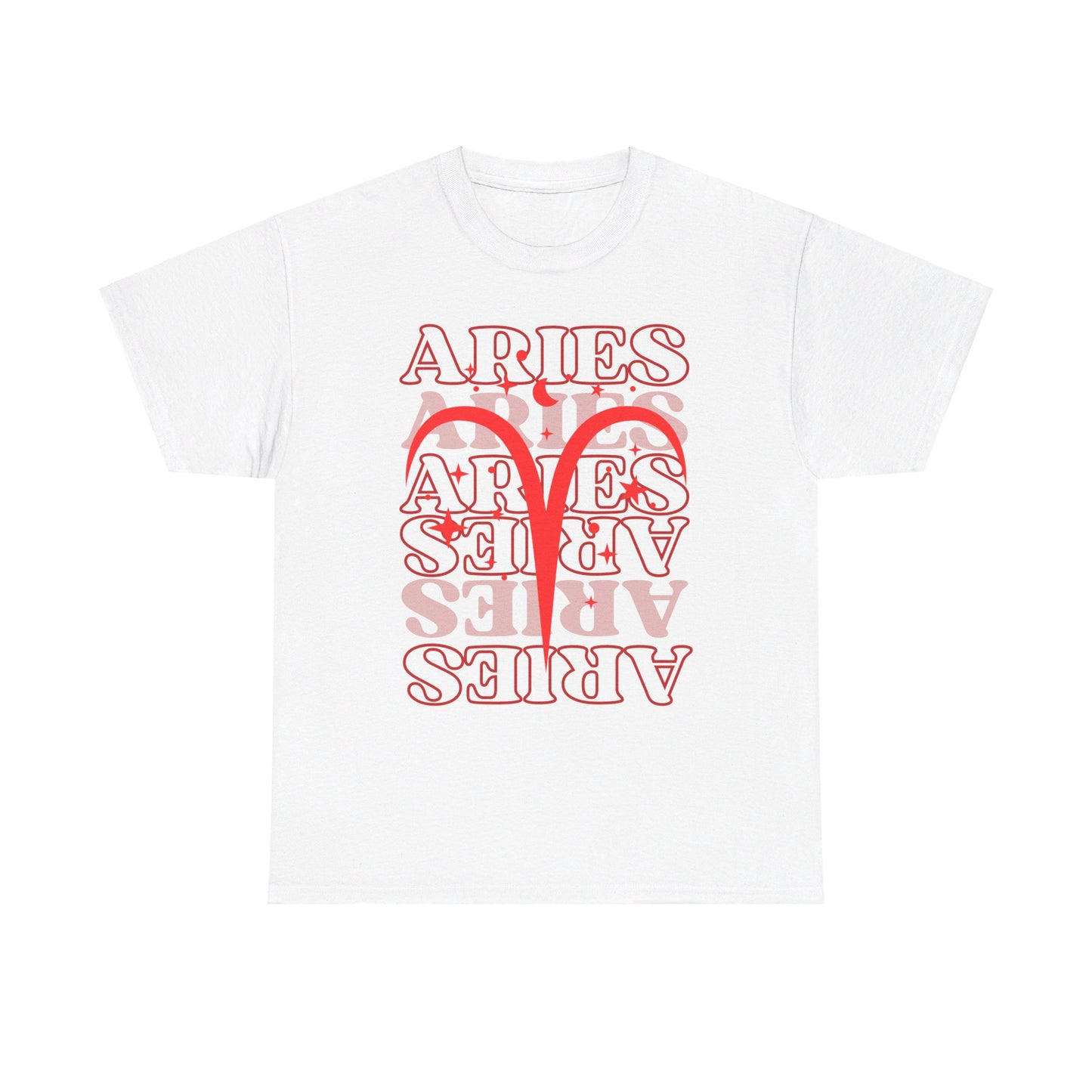 ARIES Zodiac - Unisex Heavy Cotton Tee