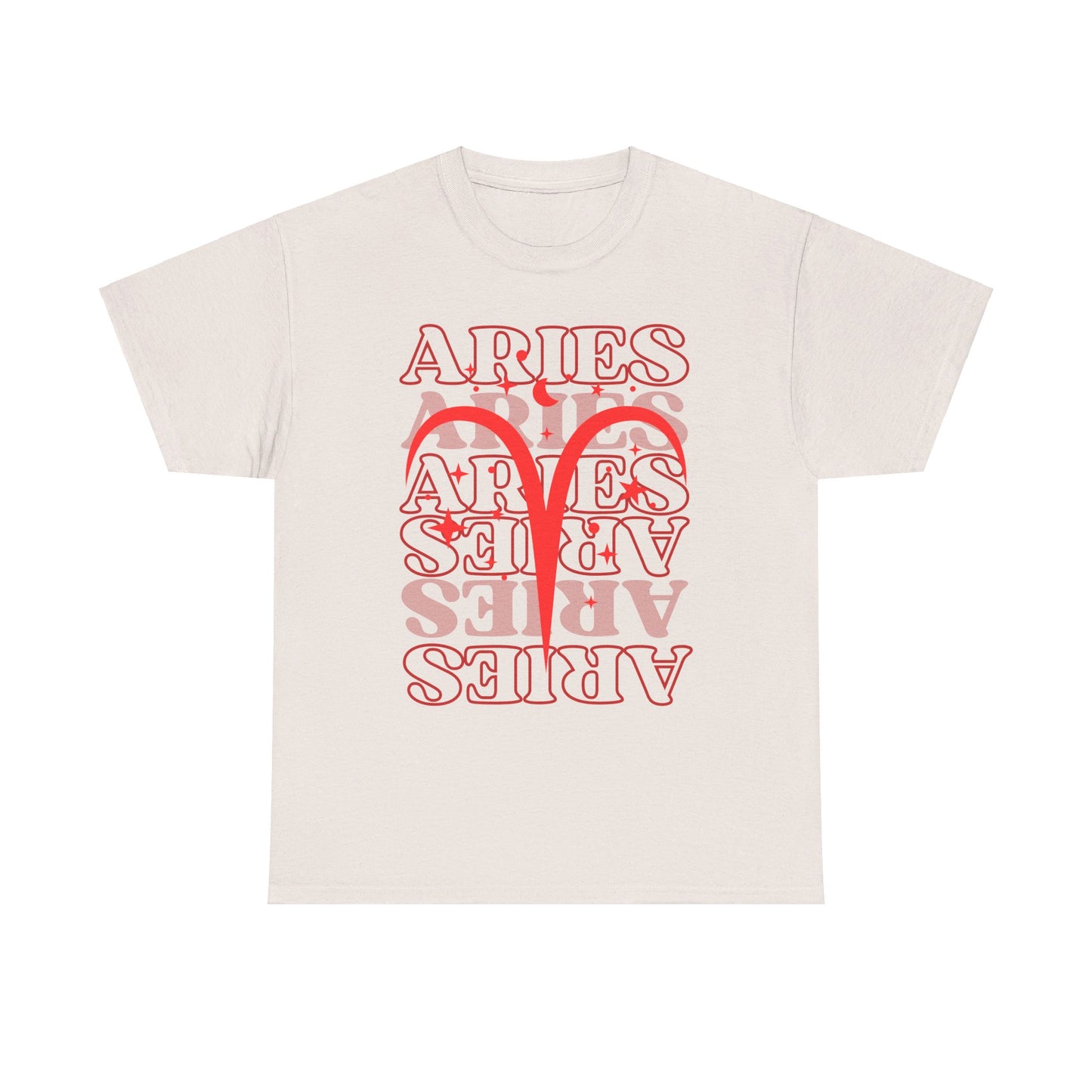 ARIES Zodiac - Unisex Heavy Cotton Tee