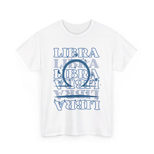 LIBRA Zodiac - Unisex Heavy Cotton Tee