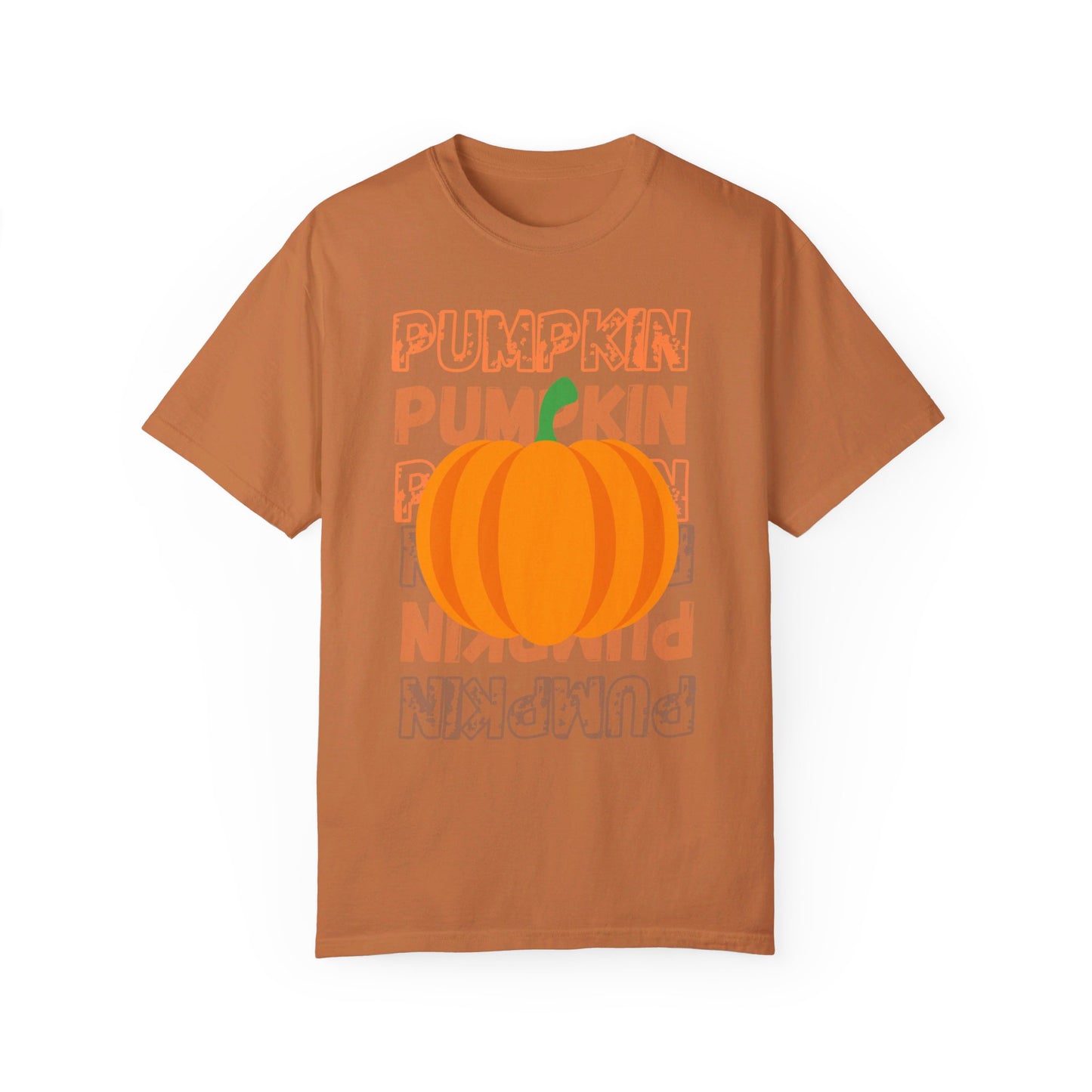 PUMPKIN Fall/Halloween Design - Unisex Garment-Dyed T-shirt