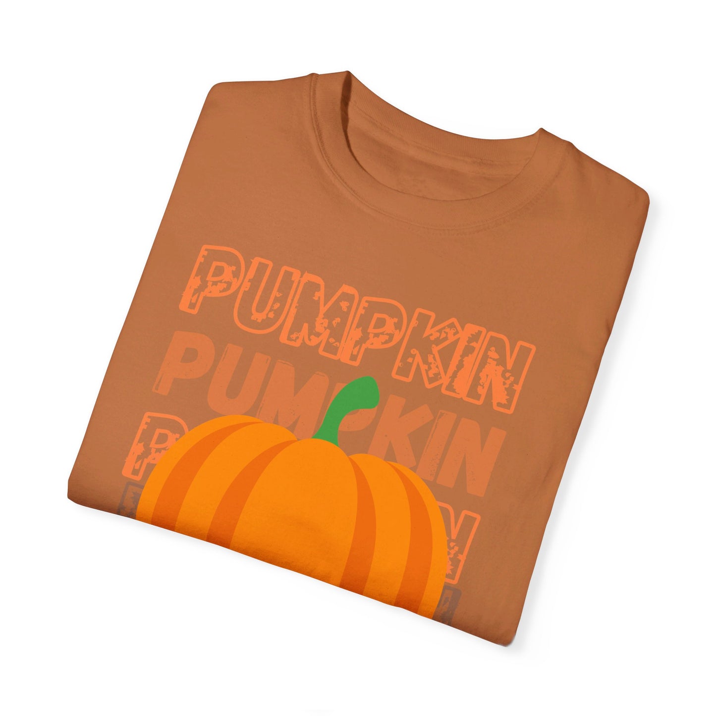 PUMPKIN Fall/Halloween Design - Unisex Garment-Dyed T-shirt