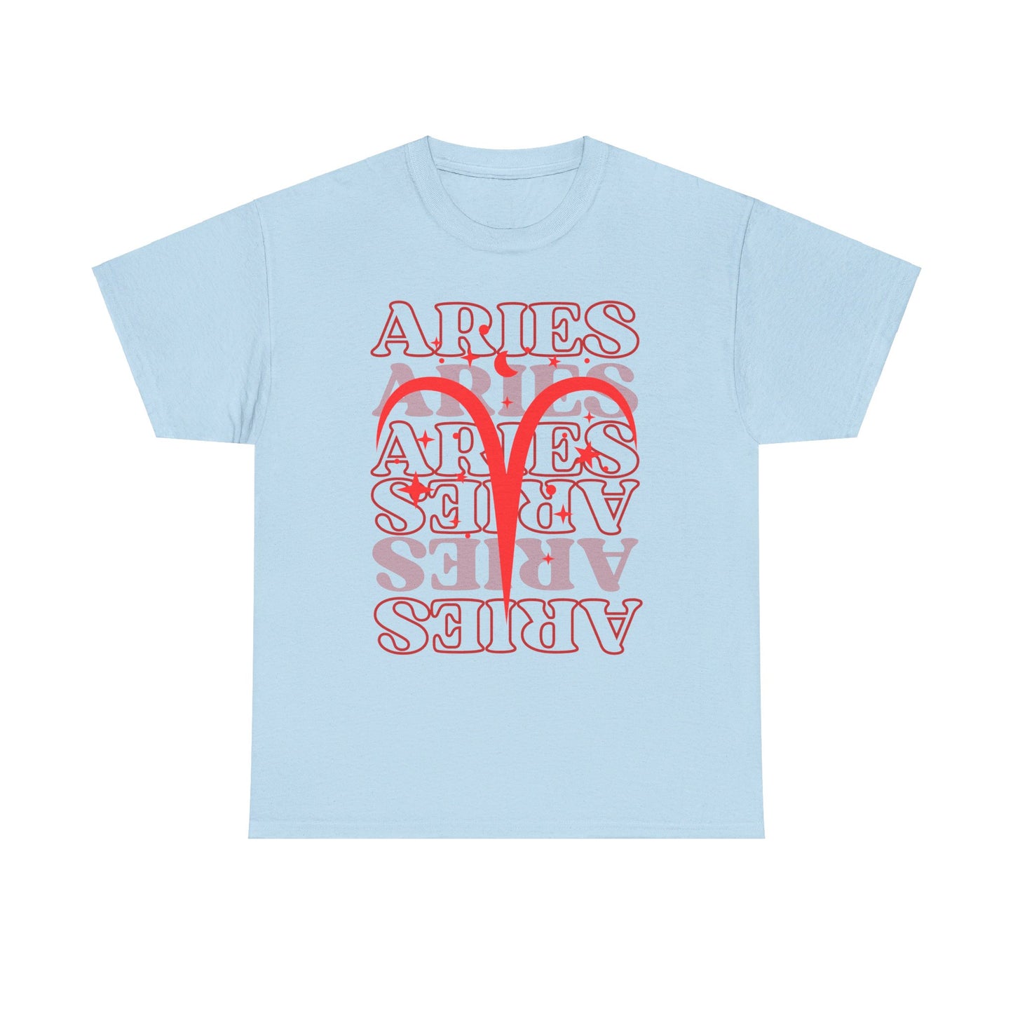 ARIES Zodiac - Unisex Heavy Cotton Tee