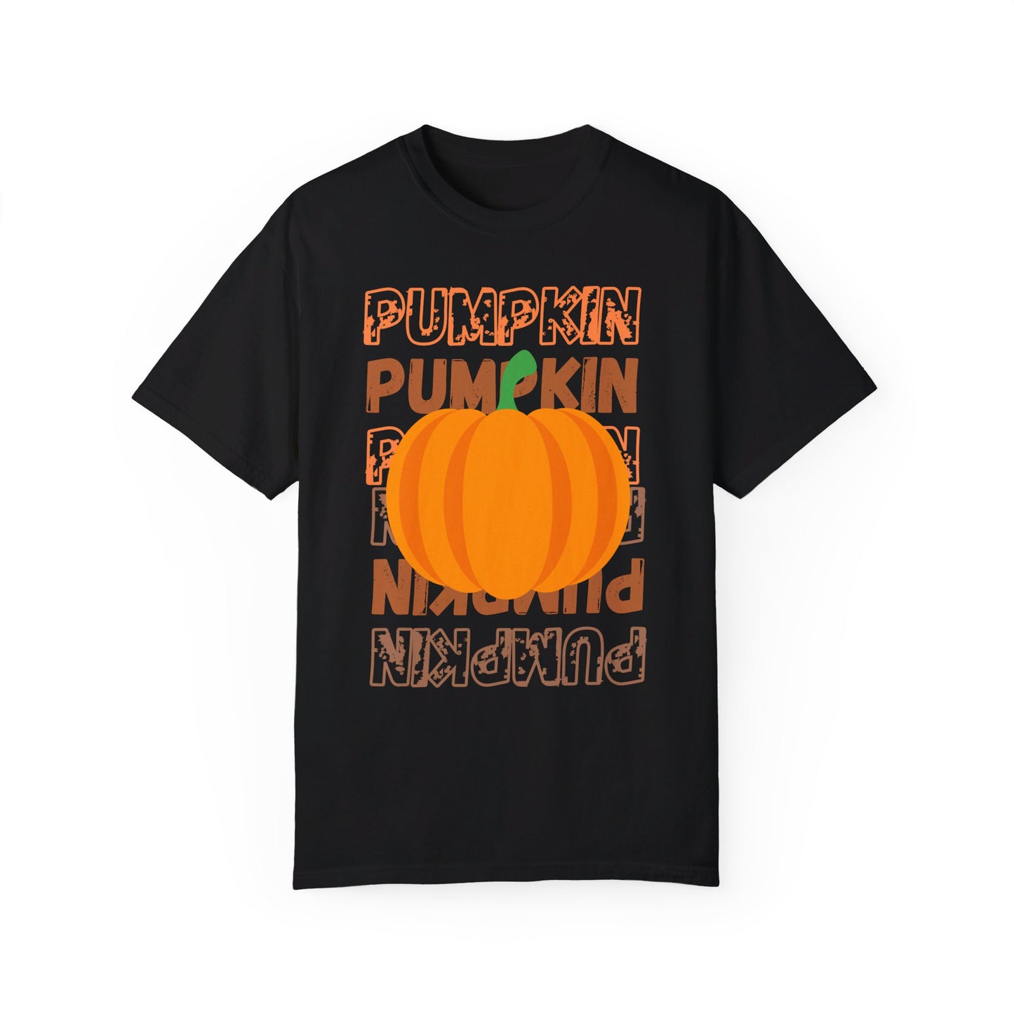 PUMPKIN Fall/Halloween Design - Unisex Garment-Dyed T-shirt