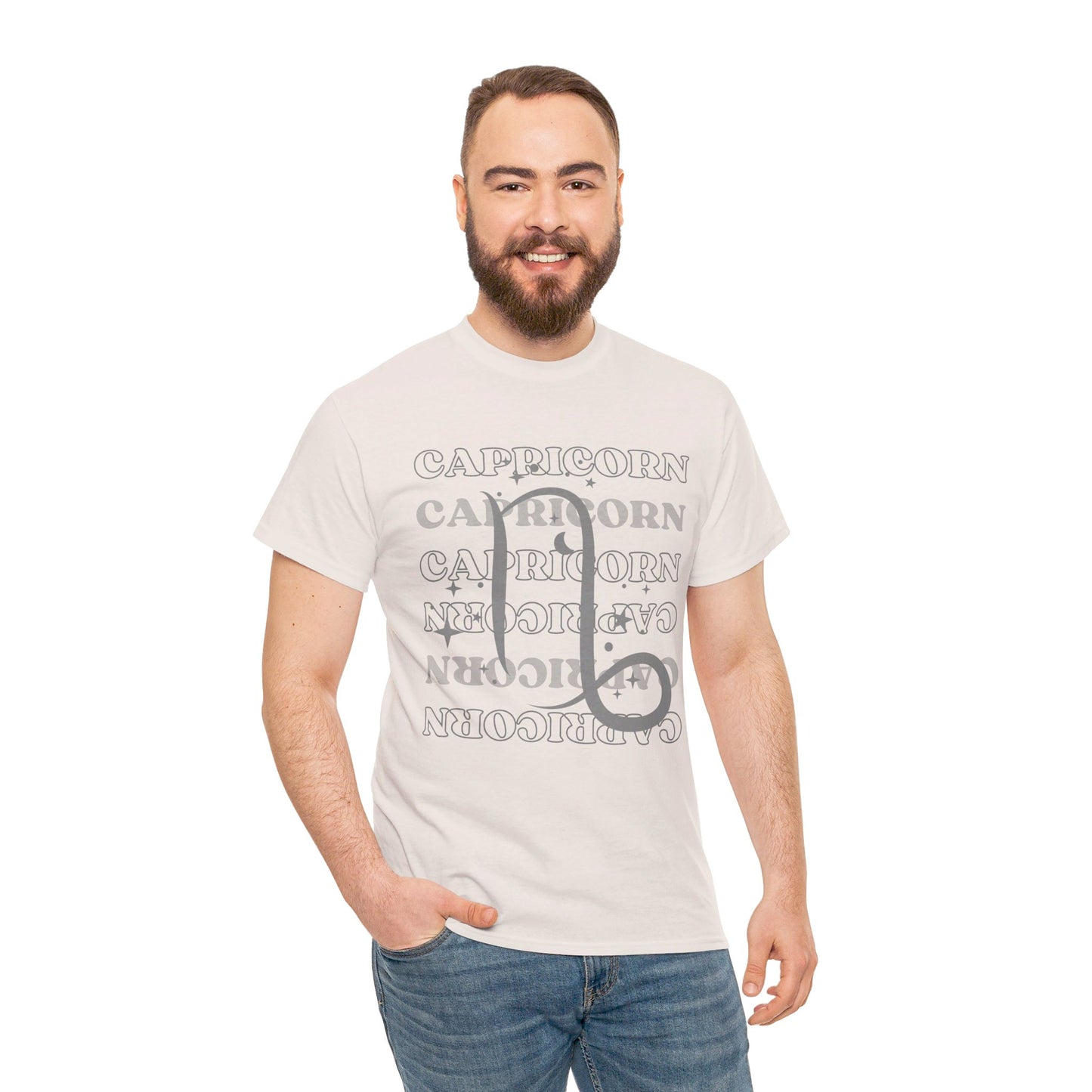 CAPRICORN Zodiac - Unisex Heavy Cotton Tee