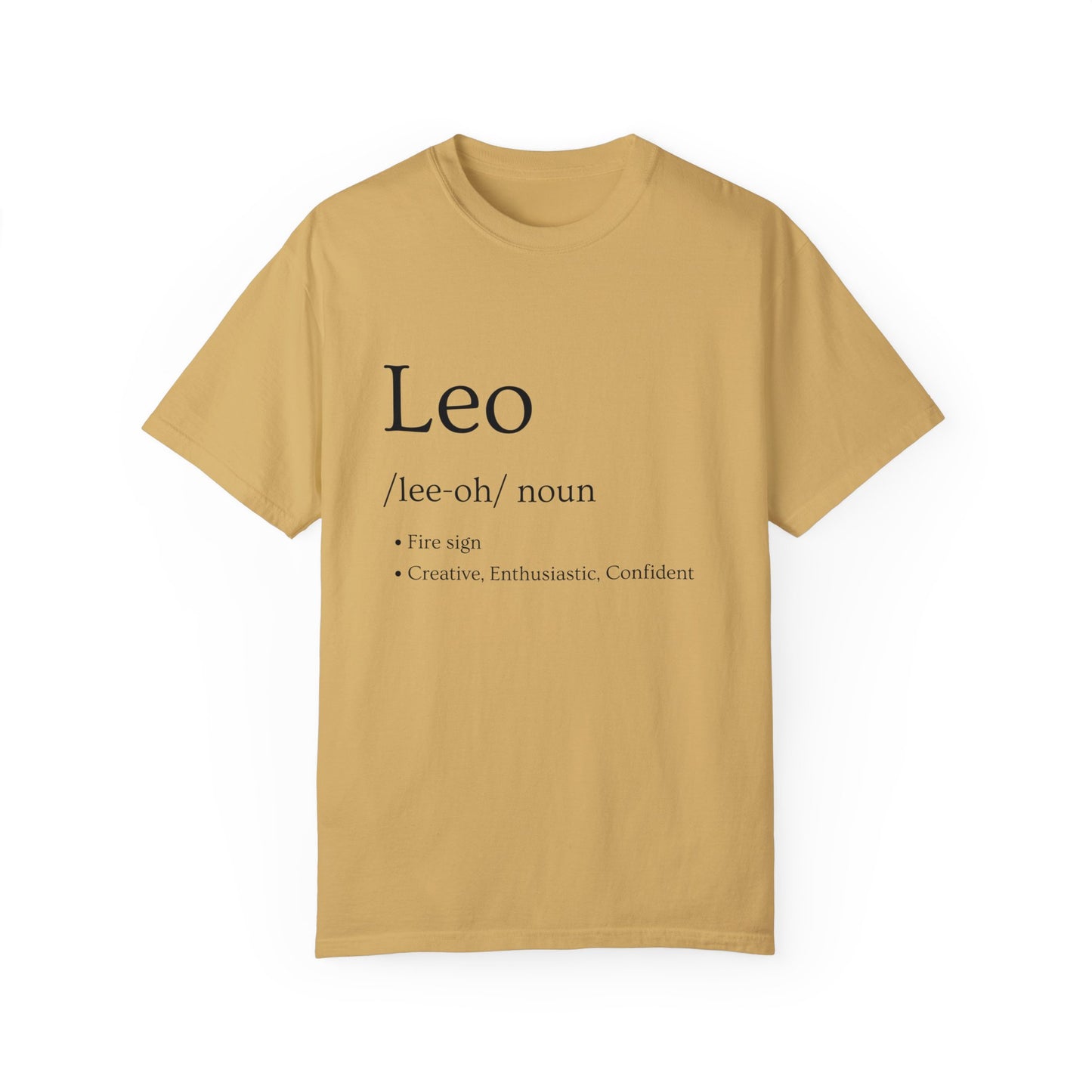 Leo Definition Design - Unisex Garment-Dyed T-shirt